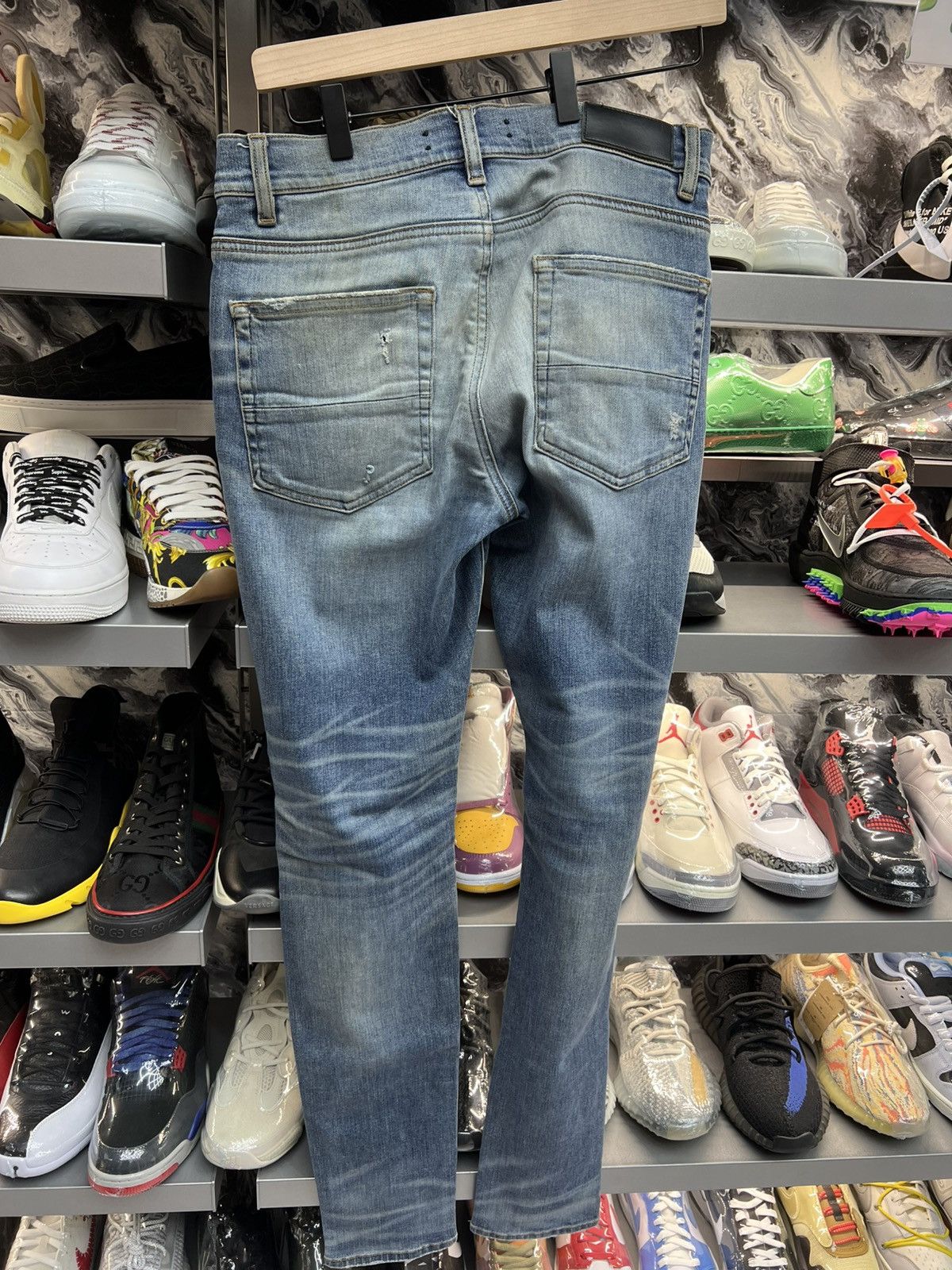 Amiri Amiri Ripped Skinny Jeans Size US 32 / EU 48 - 2 Thumbnail