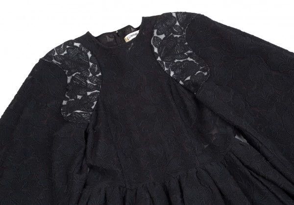 Comme des Garcons Comme Des Garcons Black vintage floral design dress Size XS / US 0-2 / IT 36-38 - 4 Thumbnail