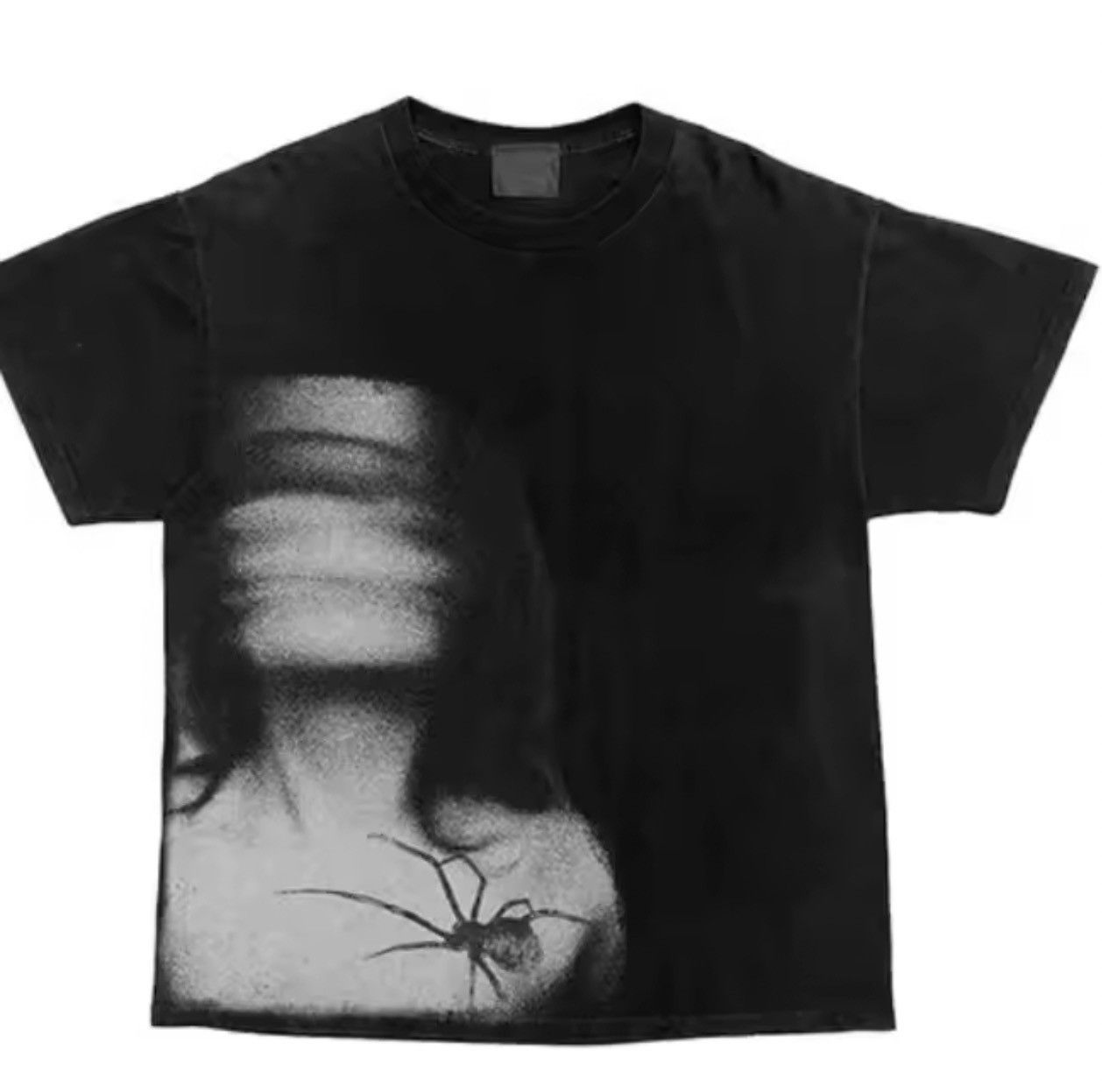 Dark Grunge Graphic T-Shirt Blurry Face