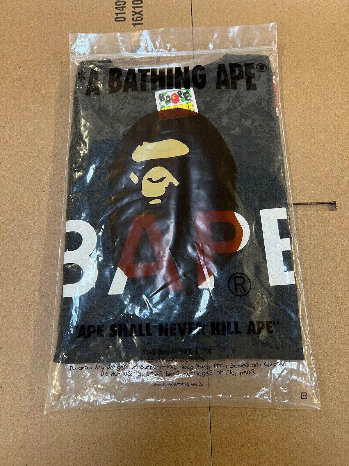 Bape BAPE Keith Haring Foundation Tee 2 Sz L Black A Bathing Ape Size US L / EU 52-54 / 3 - 6 Thumbnail