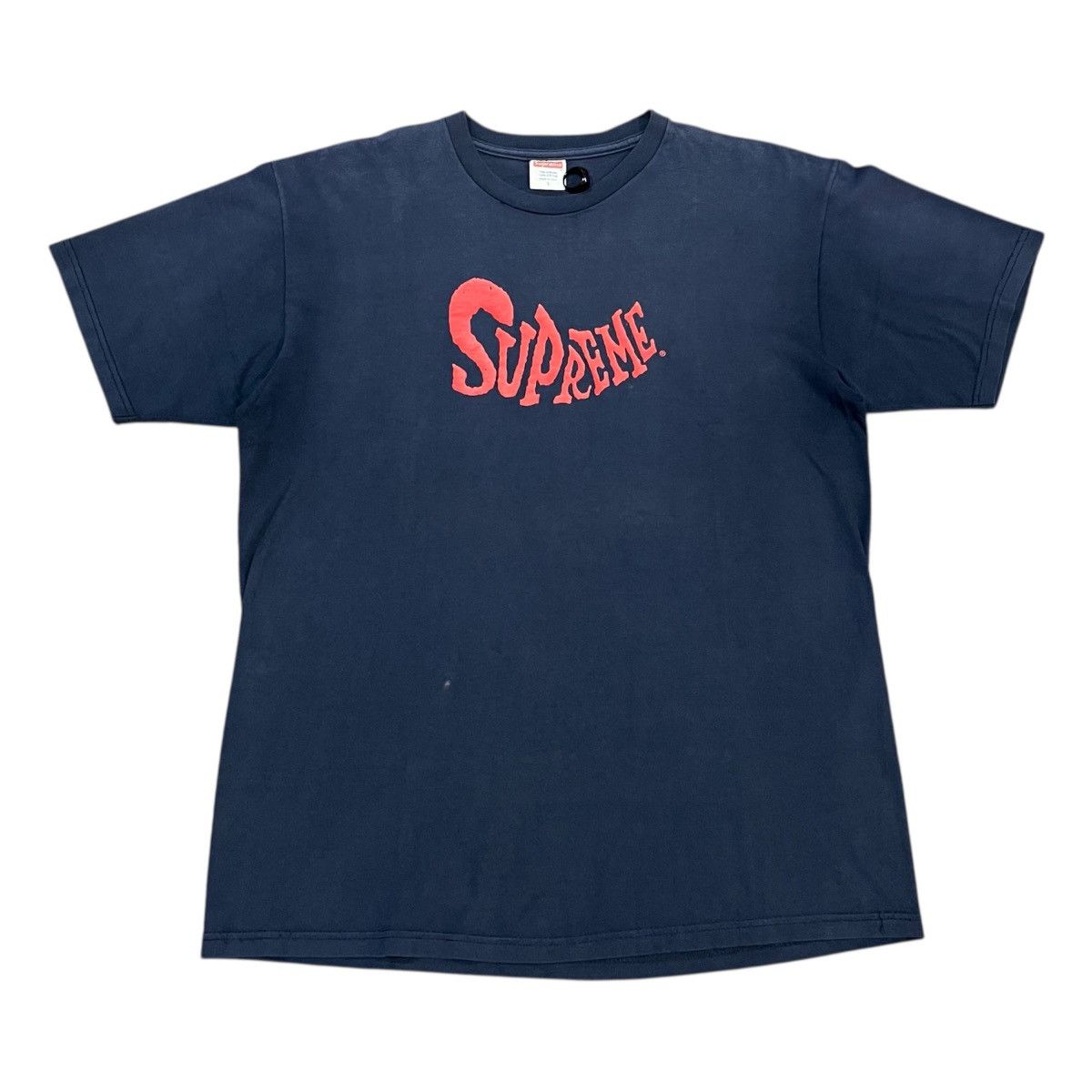 Supreme × Vintage Supreme Art Chantry Logo Tee Navy Size US L / EU 52-54 / 3 - 1 Thumbnail