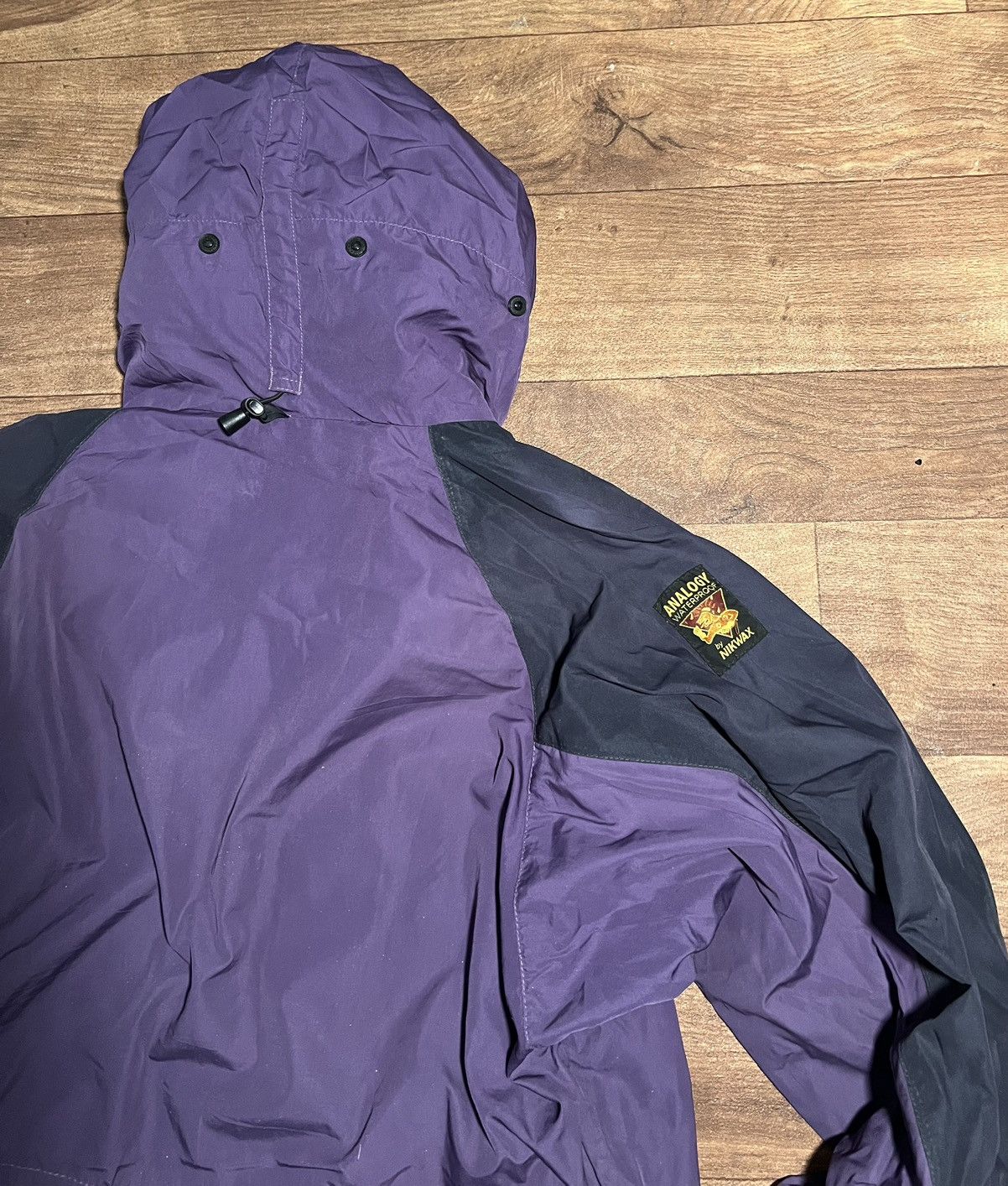 Analog Paramo Y2K Analogy Nikwax Purple Jacket Waterproof Hooded Size M / US 6-8 / IT 42-44 - 7 Thumbnail