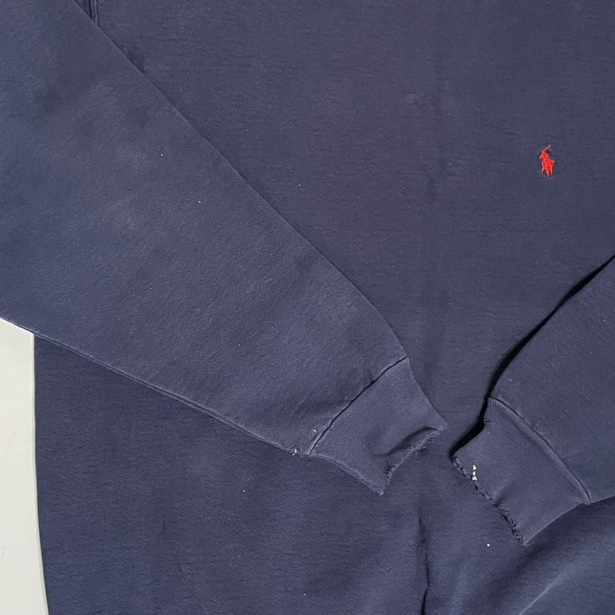 Polo Ralph Lauren × Vintage thrashed polo sweatshirt Size US L / EU 52-54 / 3 - 4 Thumbnail