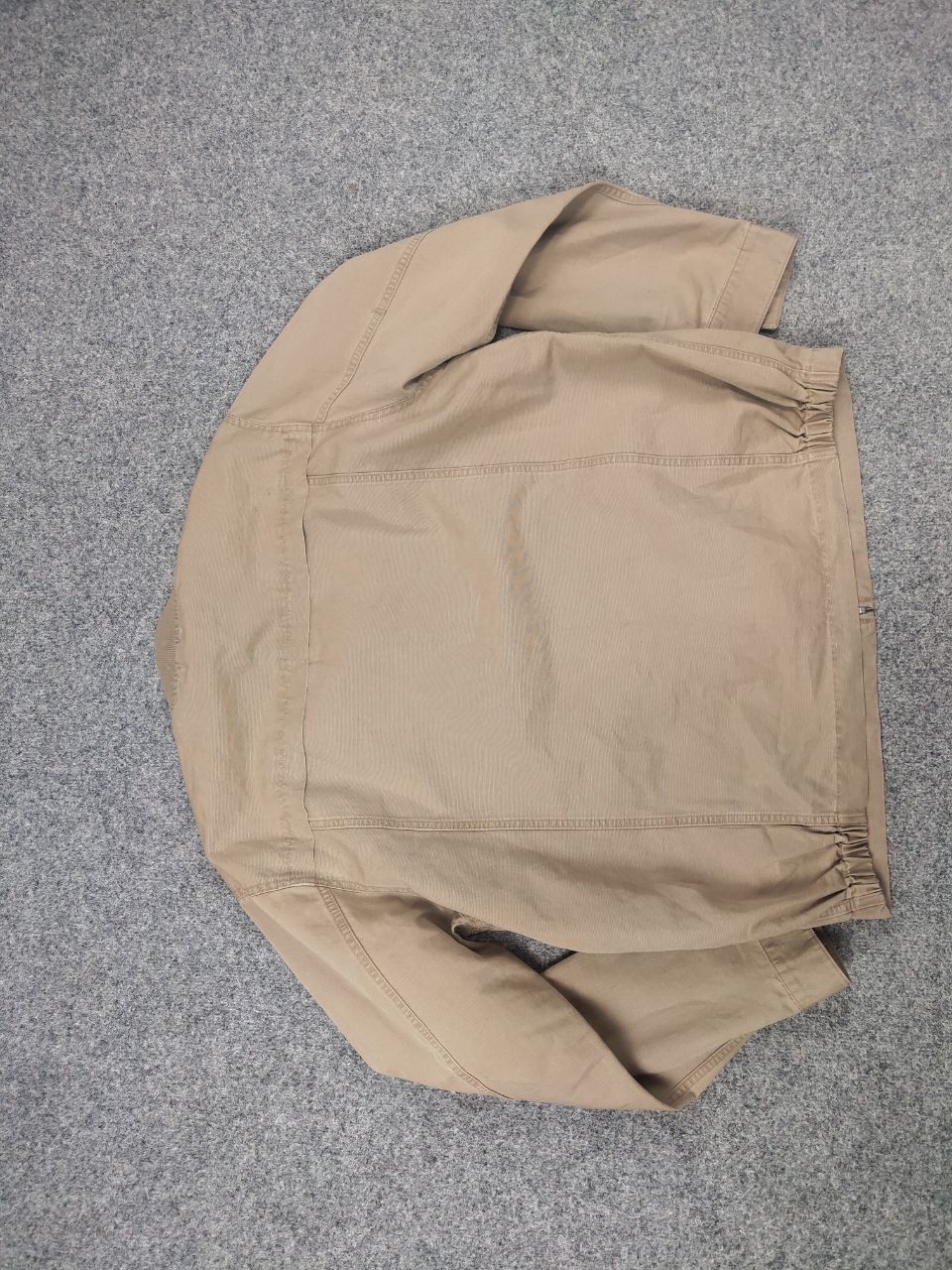Japanese Brand Vintage Uniqlo Japan Minimalism Canvas Zip Bomber Jacket Size US L / EU 52-54 / 3 - 9 Thumbnail