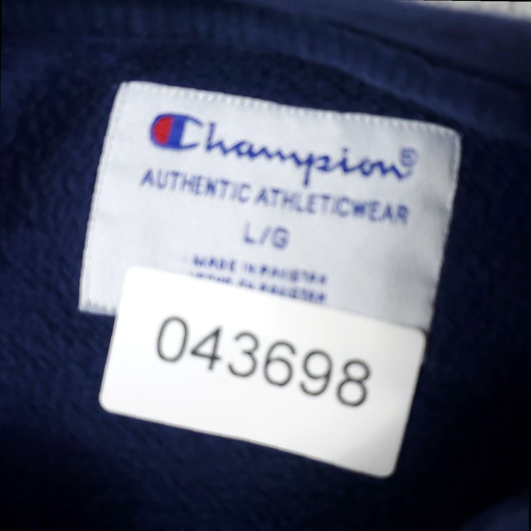 Champion Womens Sweater Champion Large XL Blue Casual Pullover Sweatshirt Size L / US 10 / IT 46 - 8 Thumbnail