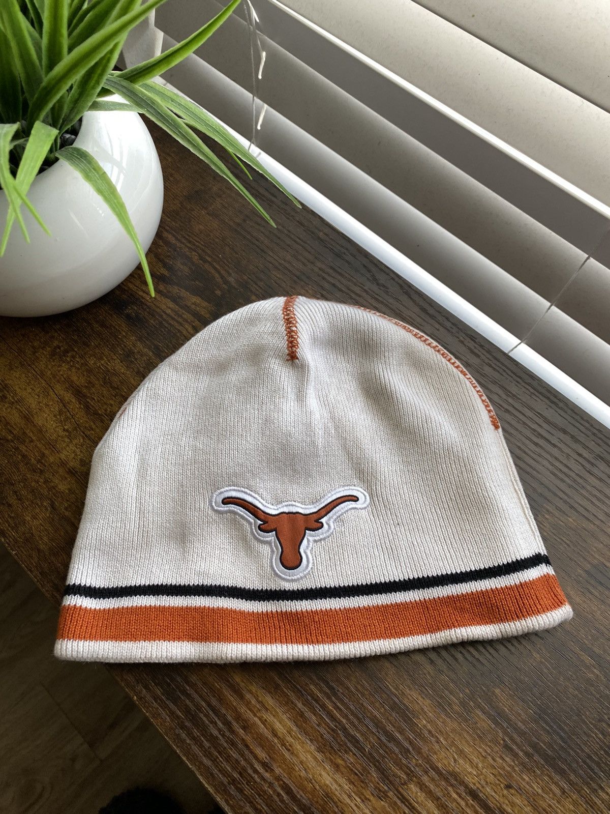 Vintage Vintage Texas Longhorns Reversible Skully Beanie Size ONE SIZE - 2 Thumbnail