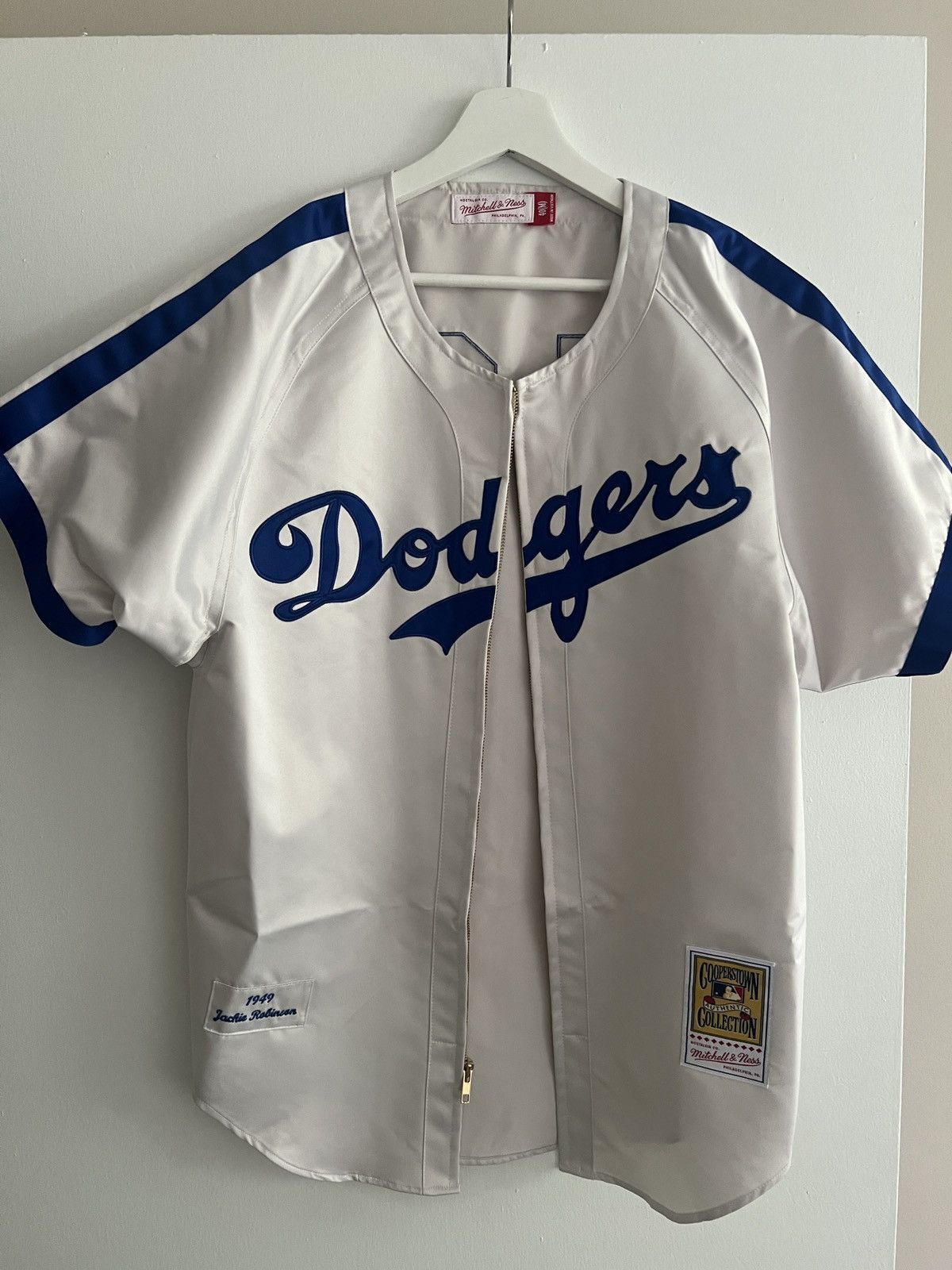 Men's Mitchell & Ness Jackie Robinson Authentic 1949 Brooklyn