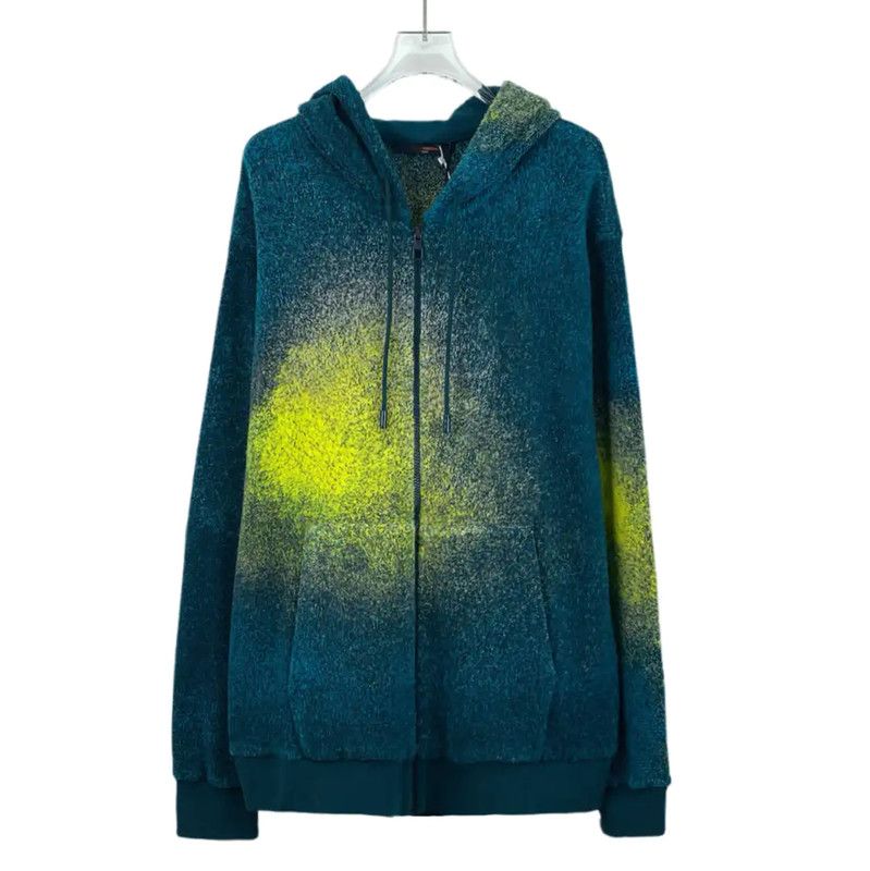 Louis Vuitton Blue Hooded Jacket for Men 0089