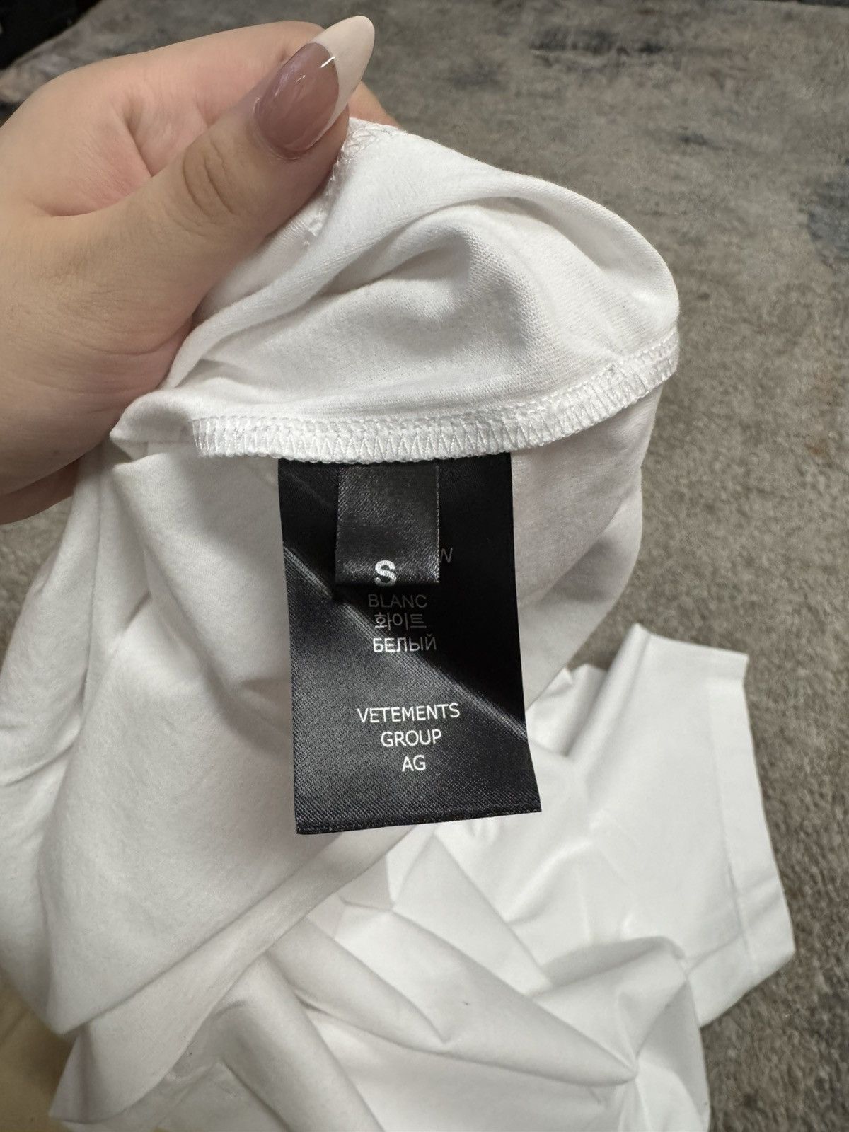 Vetements VETEMENTS Y2K-print cotton T-shirt Size US S / EU 44-46 / 1 - 5 Thumbnail