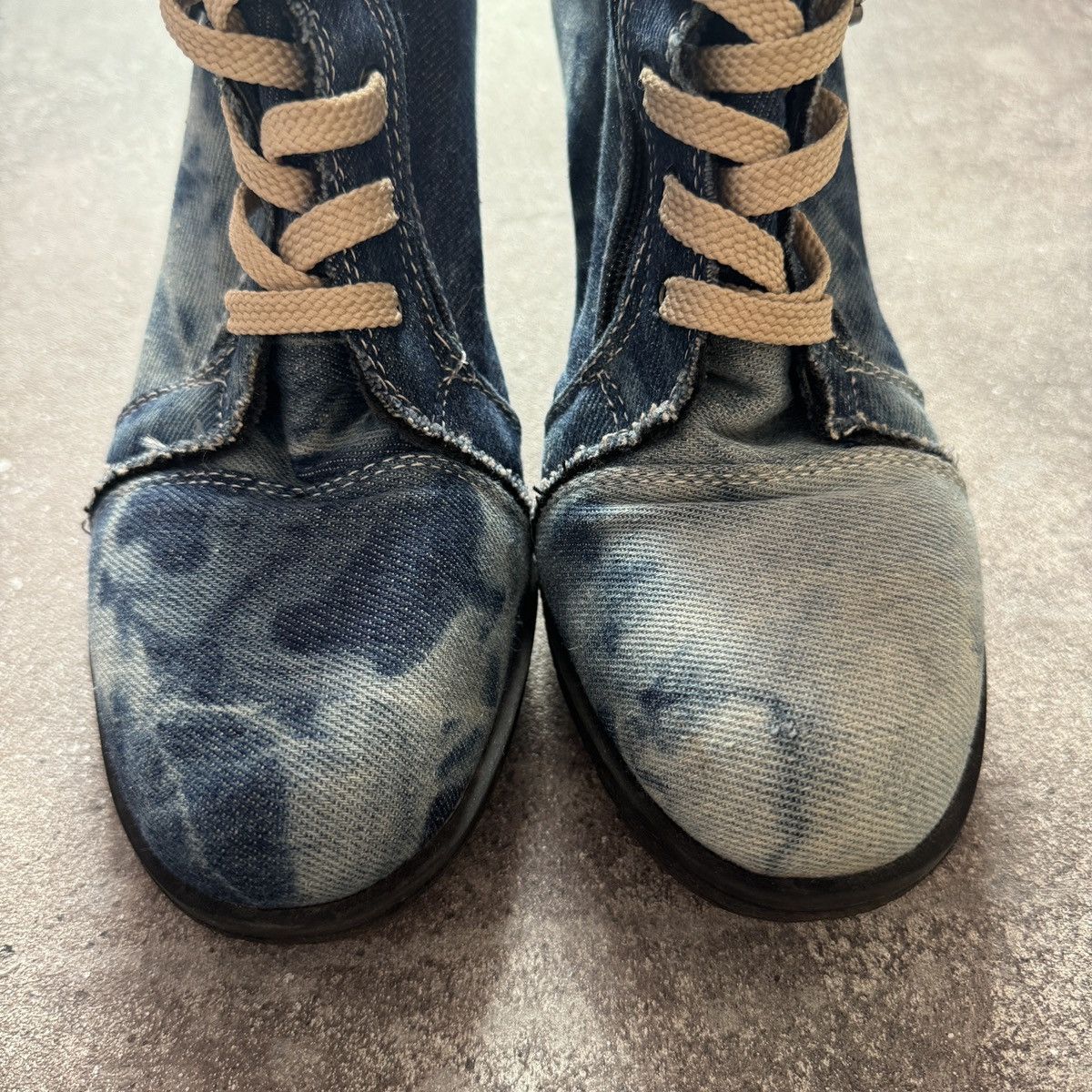 If Six Was Nine Gothicana by EMP Y2K Grunge Buckle Details Heels Boots Size US 9 / IT 39 - 9 Thumbnail