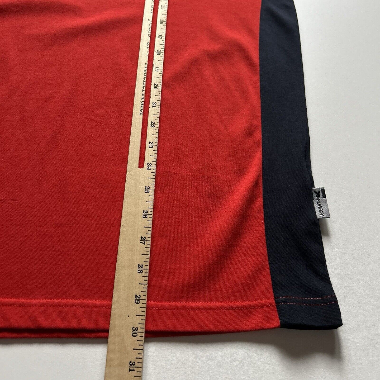 Playboy × Vintage Vintage Y2K Playboy Bunny Promo T Shirt XL Rare Red Retro Size US XL / EU 56 / 4 - 4 Thumbnail