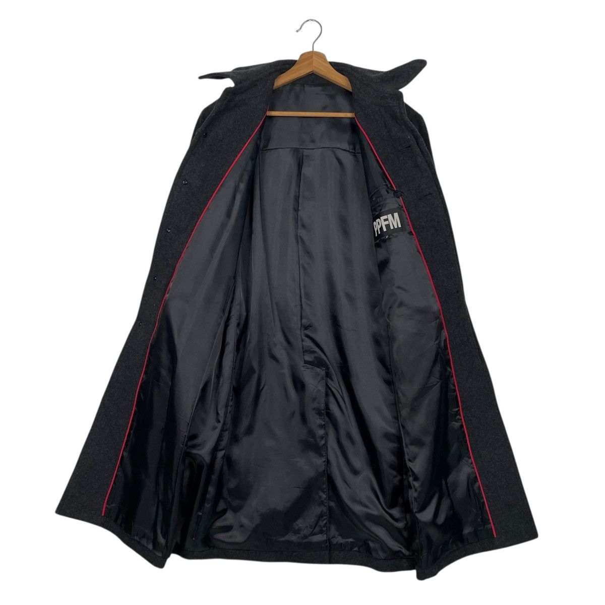 PPFM PPFM Black Wool Coat Size US M / EU 48-50 / 2 - 12 Thumbnail