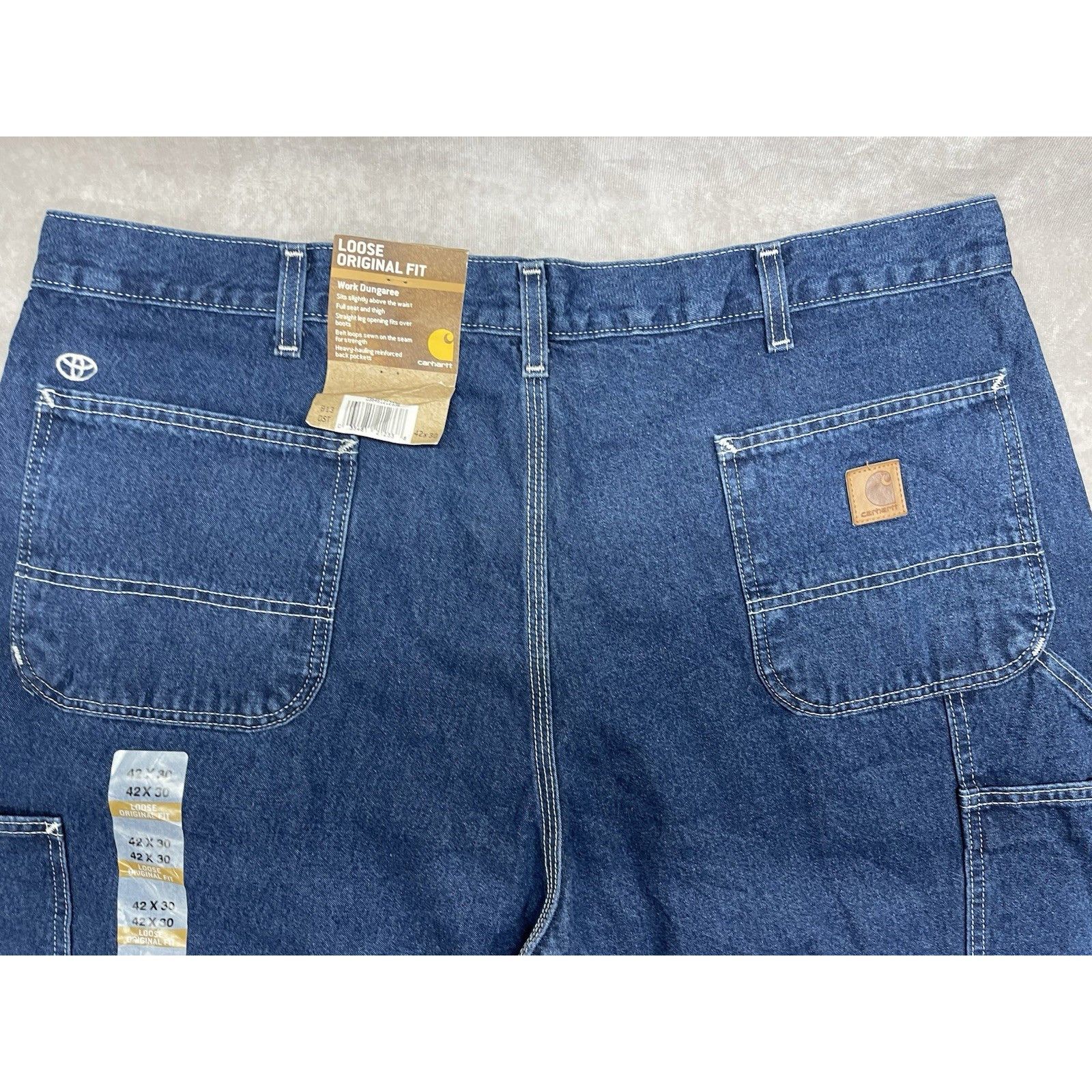 Carhartt Carhartt B13 DST Work Dungaree Toyota Staff NWT 42x30 Loose Size US 40 / EU 56 - 2 Thumbnail