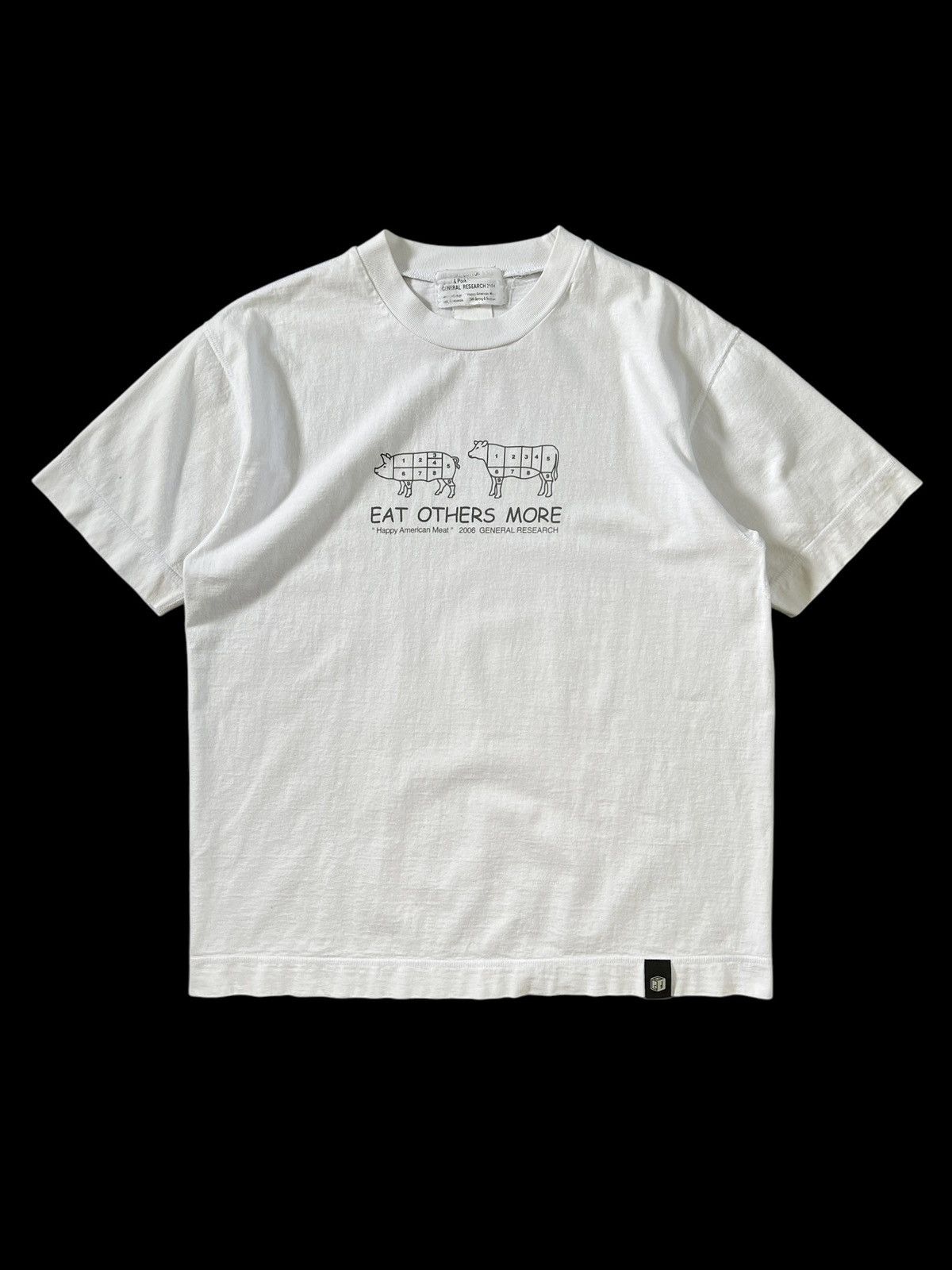 General Research RARE General Research SS2006 ‘Happy American Meat” Tshirt Size US M / EU 48-50 / 2 - 1 Thumbnail