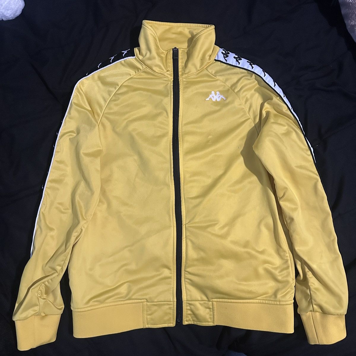 Kappa Yellow Kappa Jacket Grailed