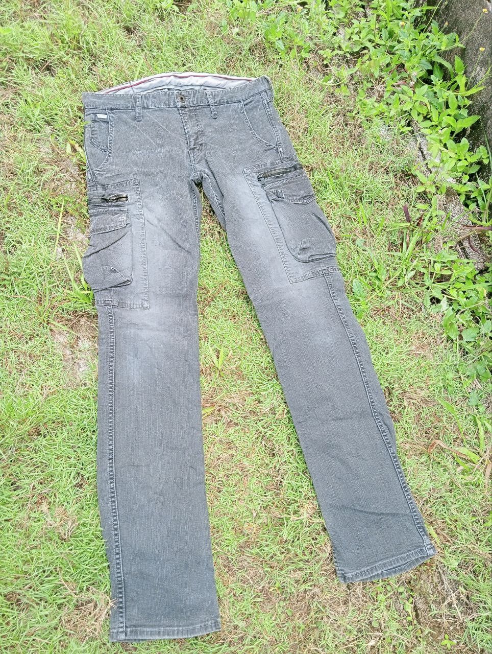 FACTOTUM JAPANESE FACTOTUM MULTIPOCKET CARGO JEANS PANTS Size US 31 - 3 Thumbnail