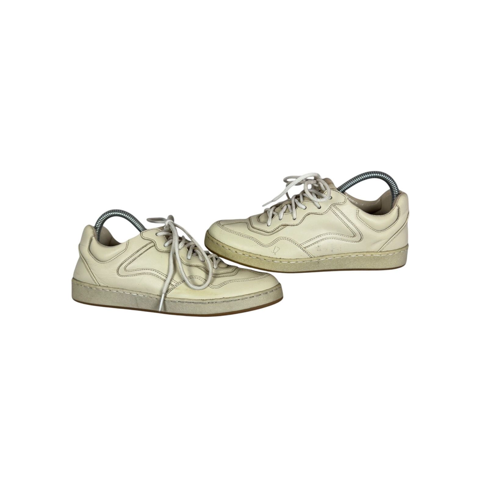 Designer × Gucci Gucci Ivory Leather Shoes 37.5 Size US 7.5 / IT 37.5 - 1 Thumbnail