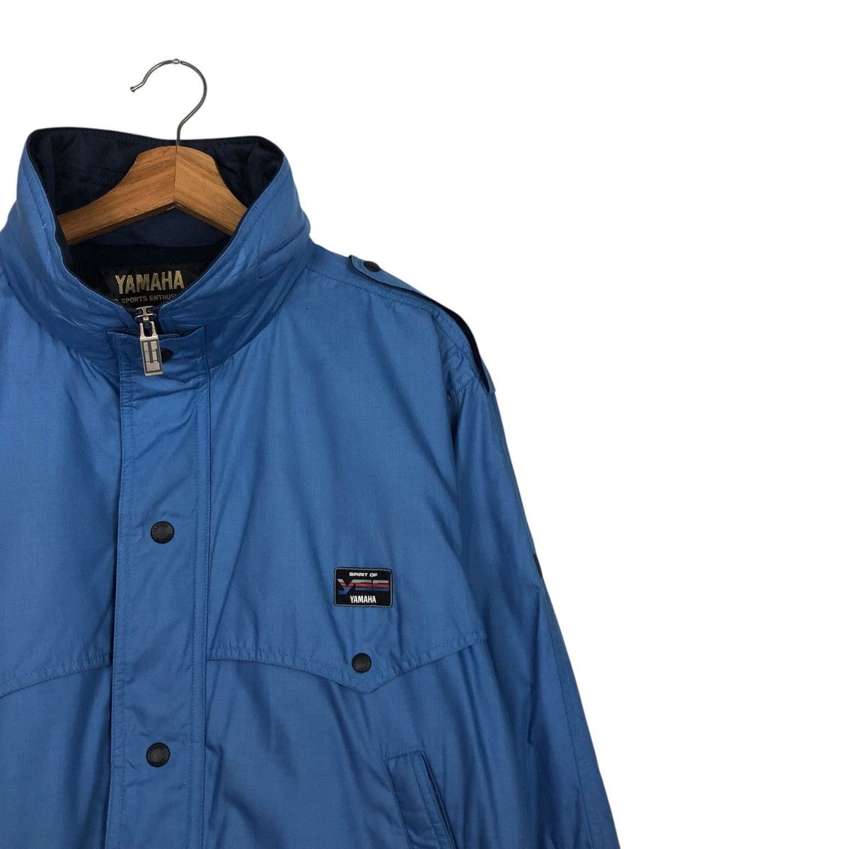 Japanese Brand 📌Vintage Bomber Racing Jacket Yamaha Blanket Issey Miyake Size US L / EU 52-54 / 3 - 7 Thumbnail