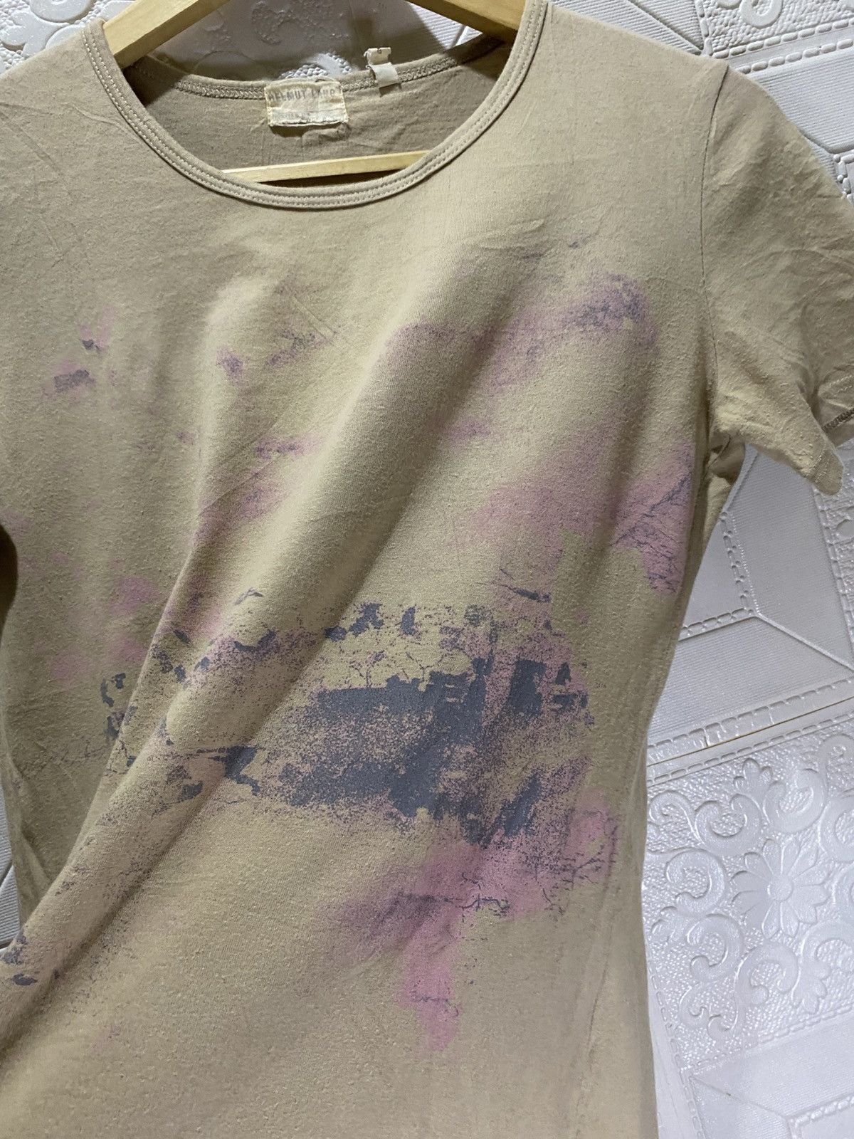 Helmut Lang Vintage Helmut Lang SS1999 Abstract Painter Tshirt Size M / US 6-8 / IT 42-44 - 4 Thumbnail