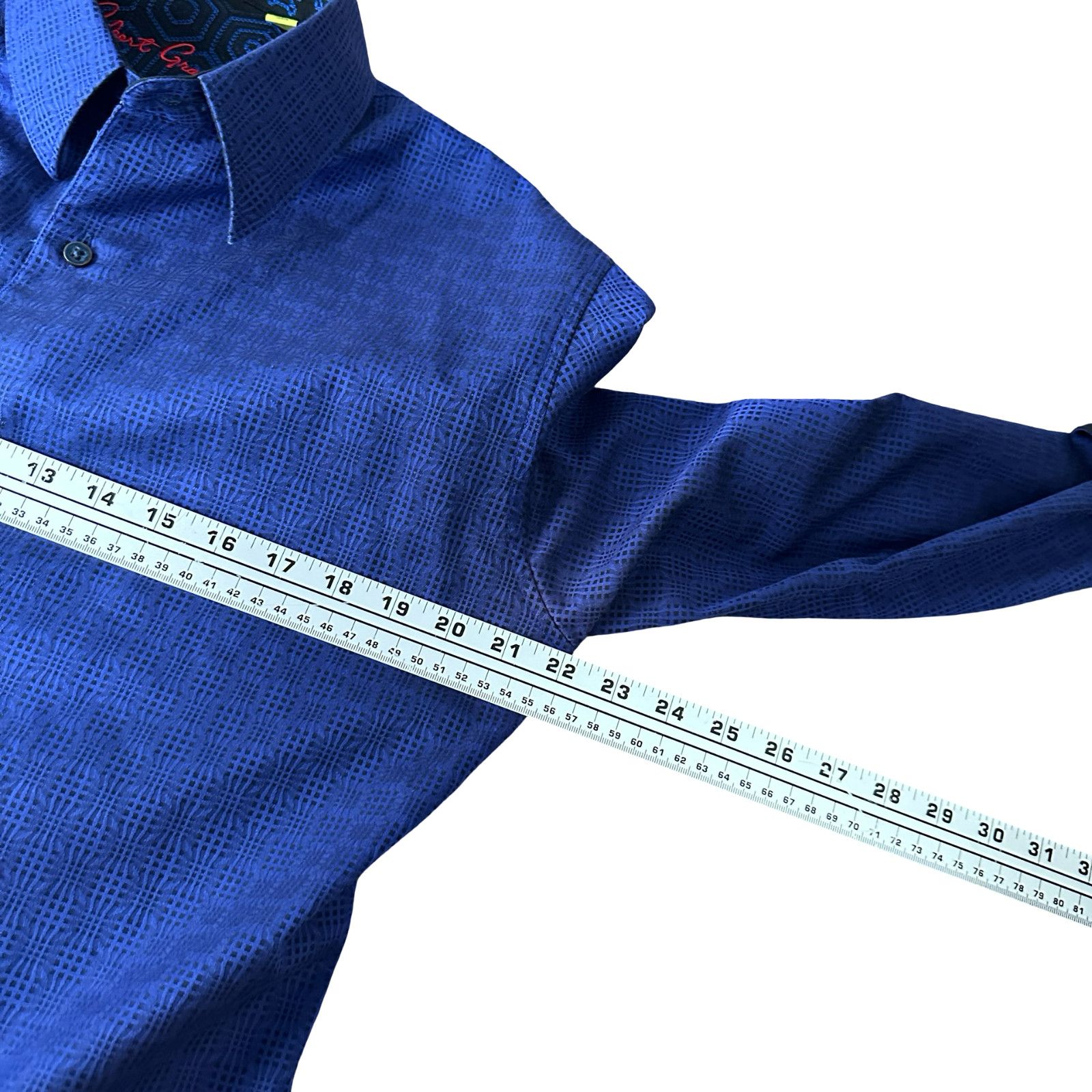 Robert Graham Robert Graham Shirt Men’s XL Blue Flip Cuff Tailored Fit Size US XL / EU 56 / 4 - 8 Thumbnail