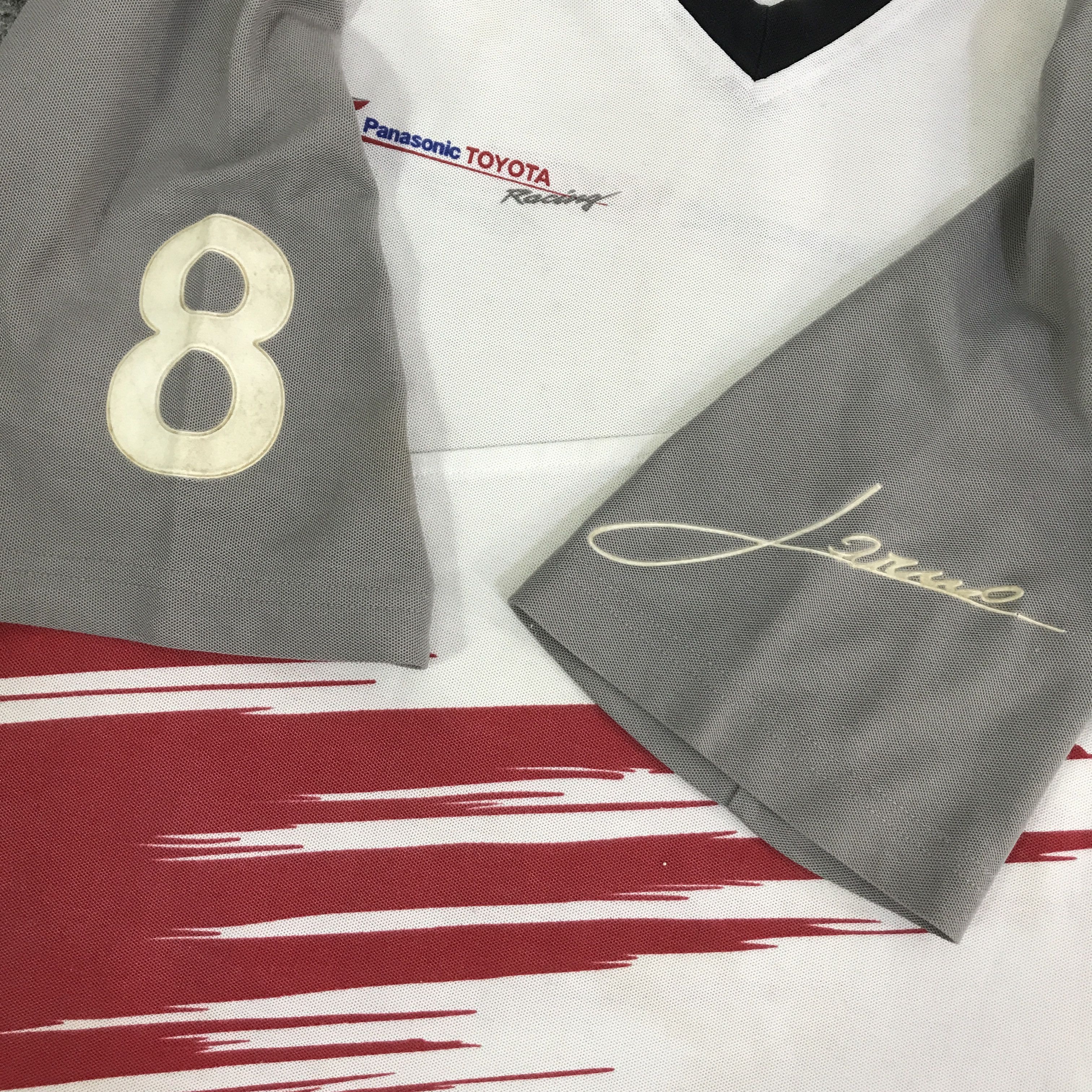 Japanese Brand PANASONIC X TOYOTA RACING T-SHIRT K117B5 Size US L / EU 52-54 / 3 - 6 Thumbnail