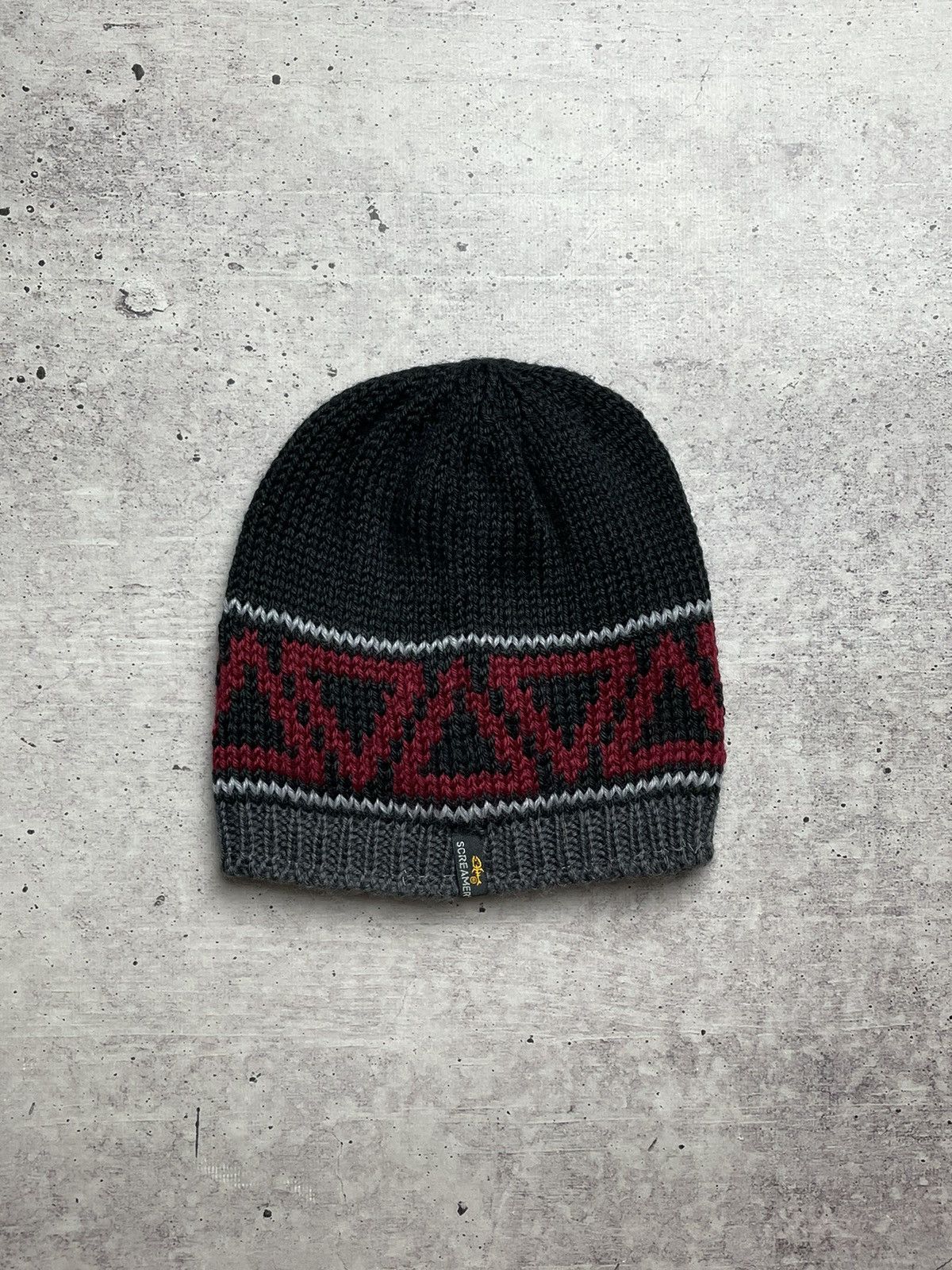 Vintage Screamer Beanie Hat Size ONE SIZE - 1 Thumbnail