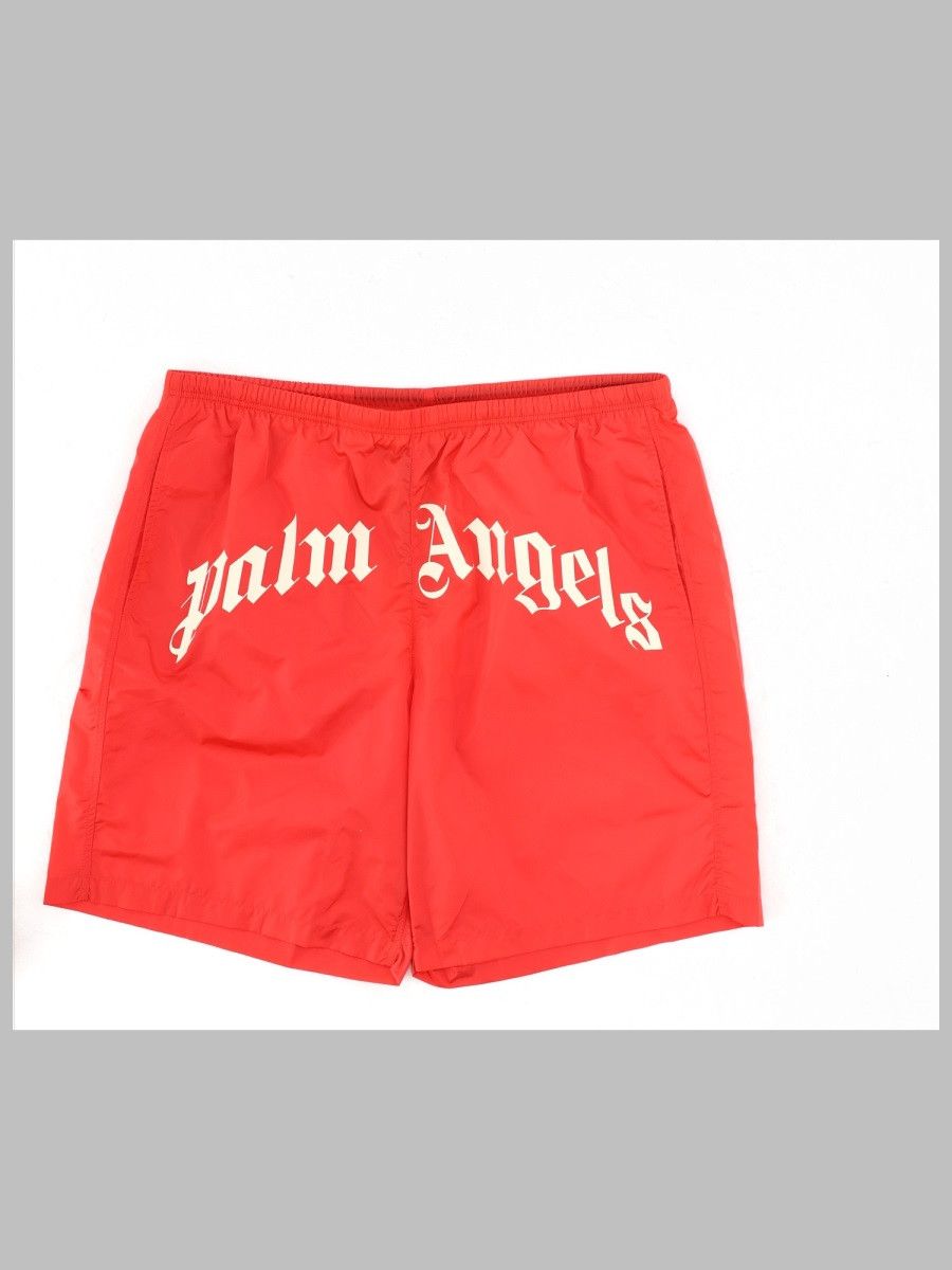 Palm Angels PALM ANGELS COSTUME DA BAGNO CON LOGO - RED Size ONE SIZE - 1 Thumbnail
