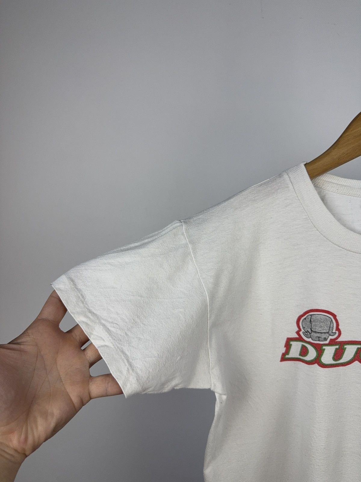 Ducati × Vintage 80s Ducati x DNL Motorrad Helmet Graphic T-Shirt White S Size US S / EU 44-46 / 1 - 3 Thumbnail