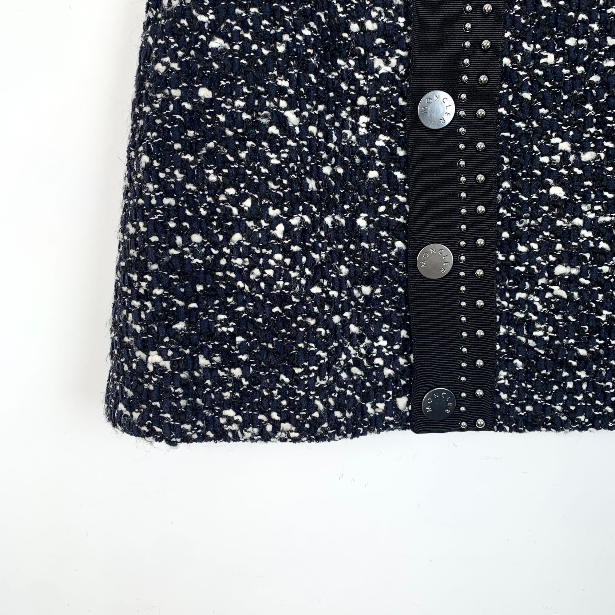 Moncler Moncler 2022 Collection Dark Blue Side Button Casual Skirt ( Size 38" / US 16 / IT 52 - 6 Thumbnail