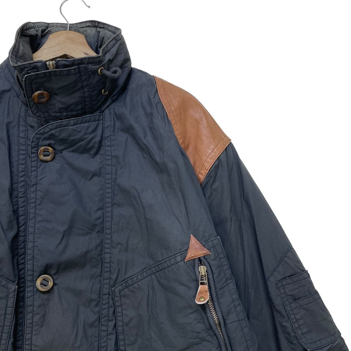 Issey Miyake × Japanese Brand Vtg 90s Japanese Brand Skoal Bomber Inspired Issey Miyake Size US M / EU 48-50 / 2 - 7 Thumbnail