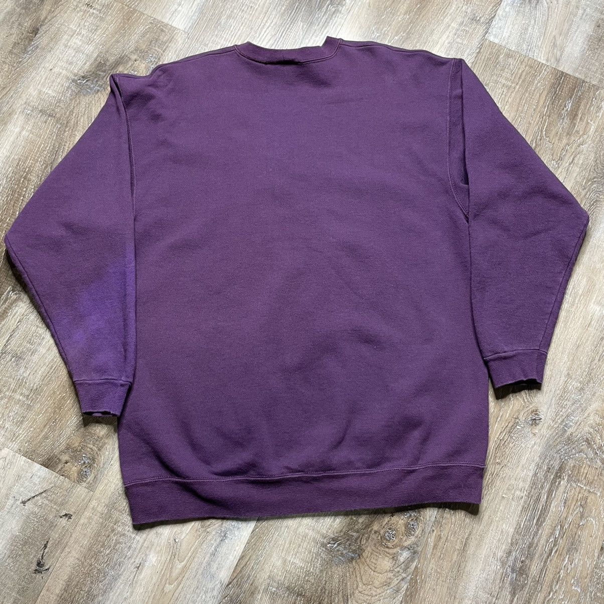 Vintage Vintage Calvin Klein Crewneck Sweatshirt Mens XL 90s Purple Size US XL / EU 56 / 4 - 4 Thumbnail