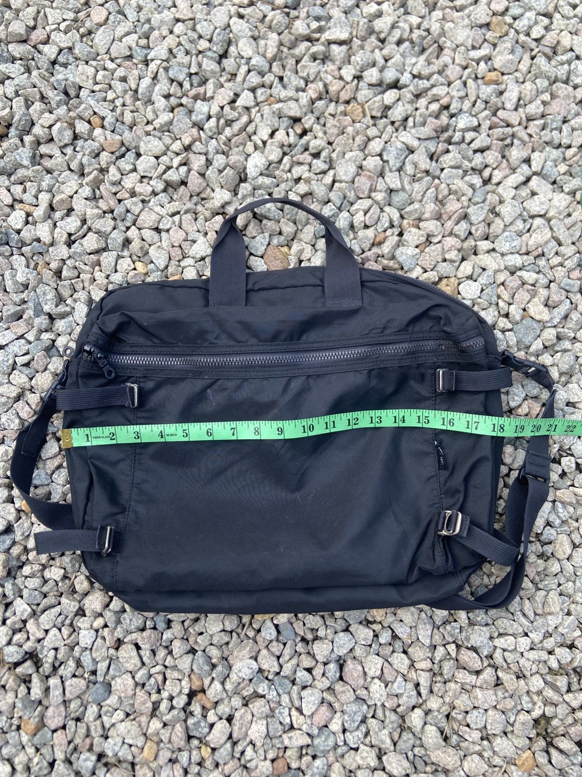 Yohji Yamamoto black nylon Y'SACCS Yohji Yamamoto messenger/sling bag Size ONE SIZE - 12 Thumbnail