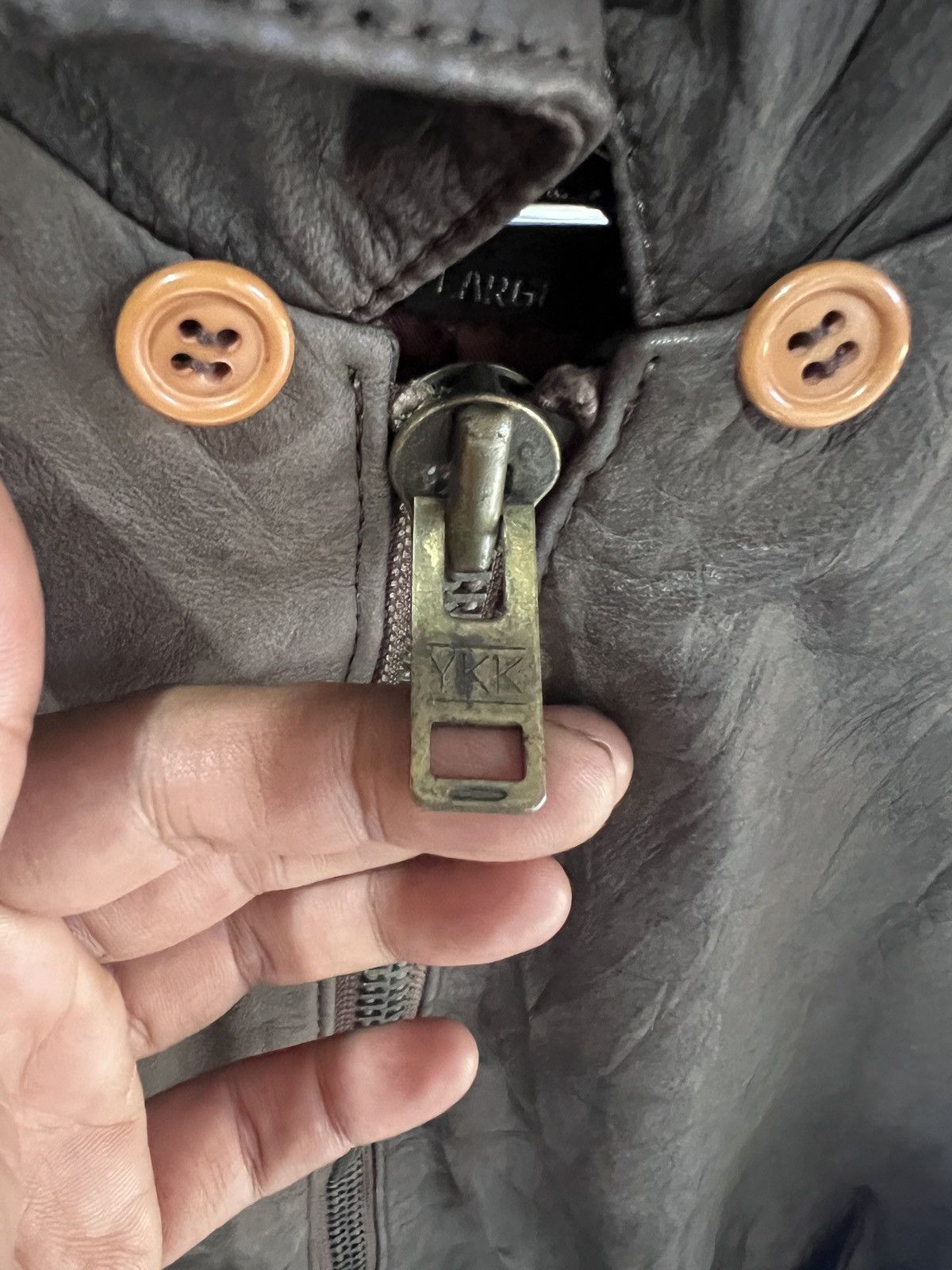 Other 🔥Flying Club Zipper Leather Jacket Size US L / EU 52-54 / 3 - 10 Thumbnail