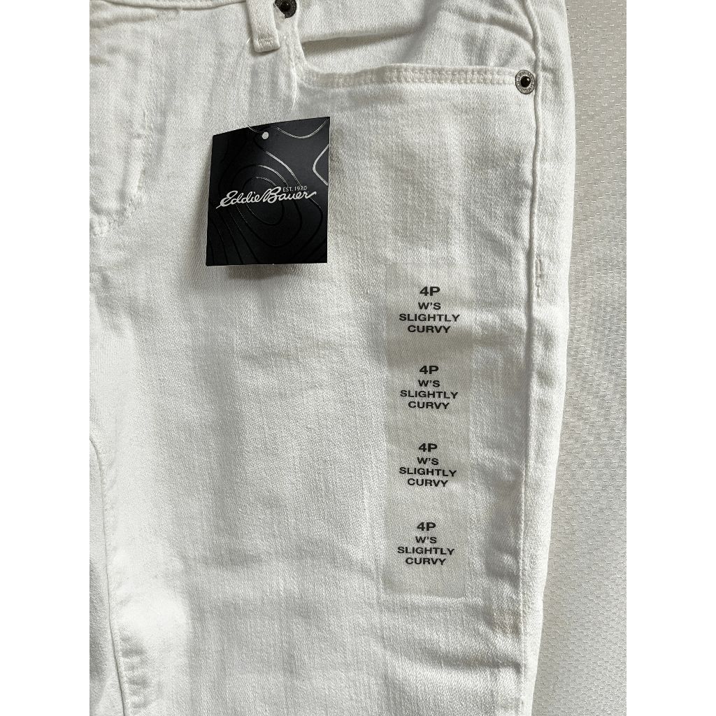 Eddie Bauer Eddie Bauer Womens Stretch Slightly Curvy Straight Leg Jeans Size 27" / US 4 / IT 40 - 5 Thumbnail