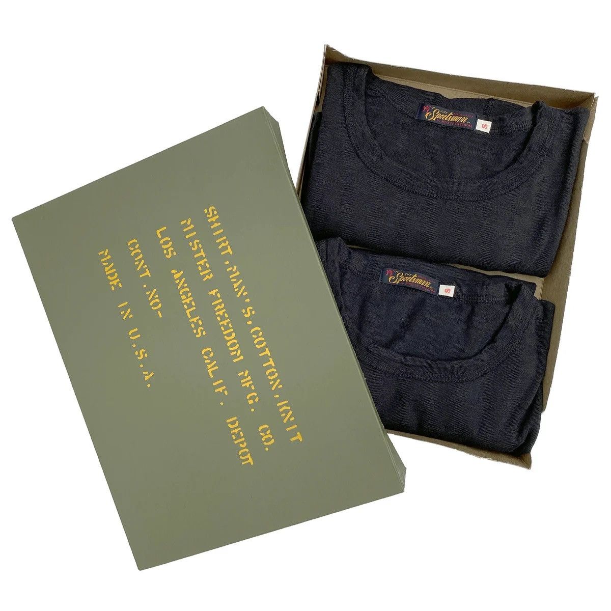 Mister Freedom Stanley T-Shirt 2 Pack Size US M / EU 48-50 / 2 - 1 Thumbnail