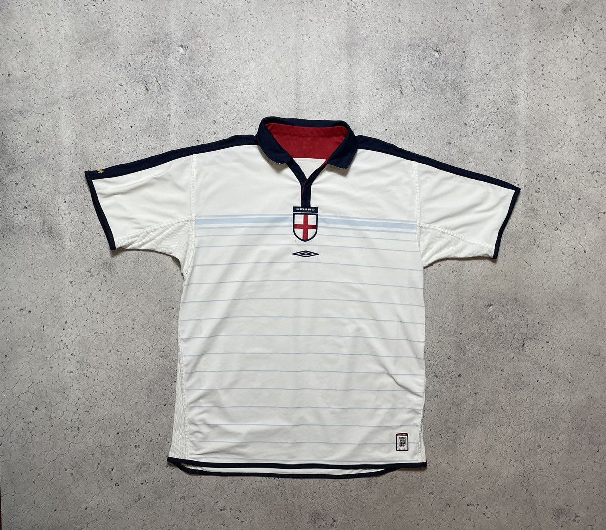 Umbro Vintage Reversible Jersey Umbro England Team 2003/2005 Size US XL / EU 56 / 4 - 3 Thumbnail