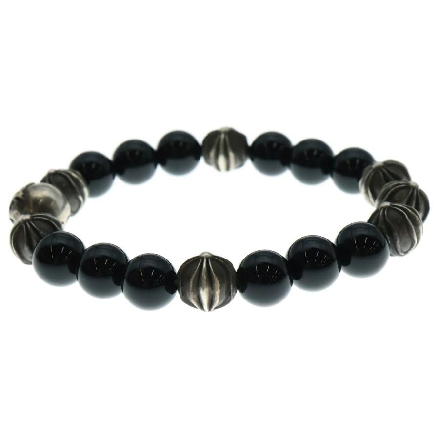 Chrome Hearts Chrome Hearts Black Bead Bracelet BEAD10mm Size ONE SIZE - 4 Thumbnail