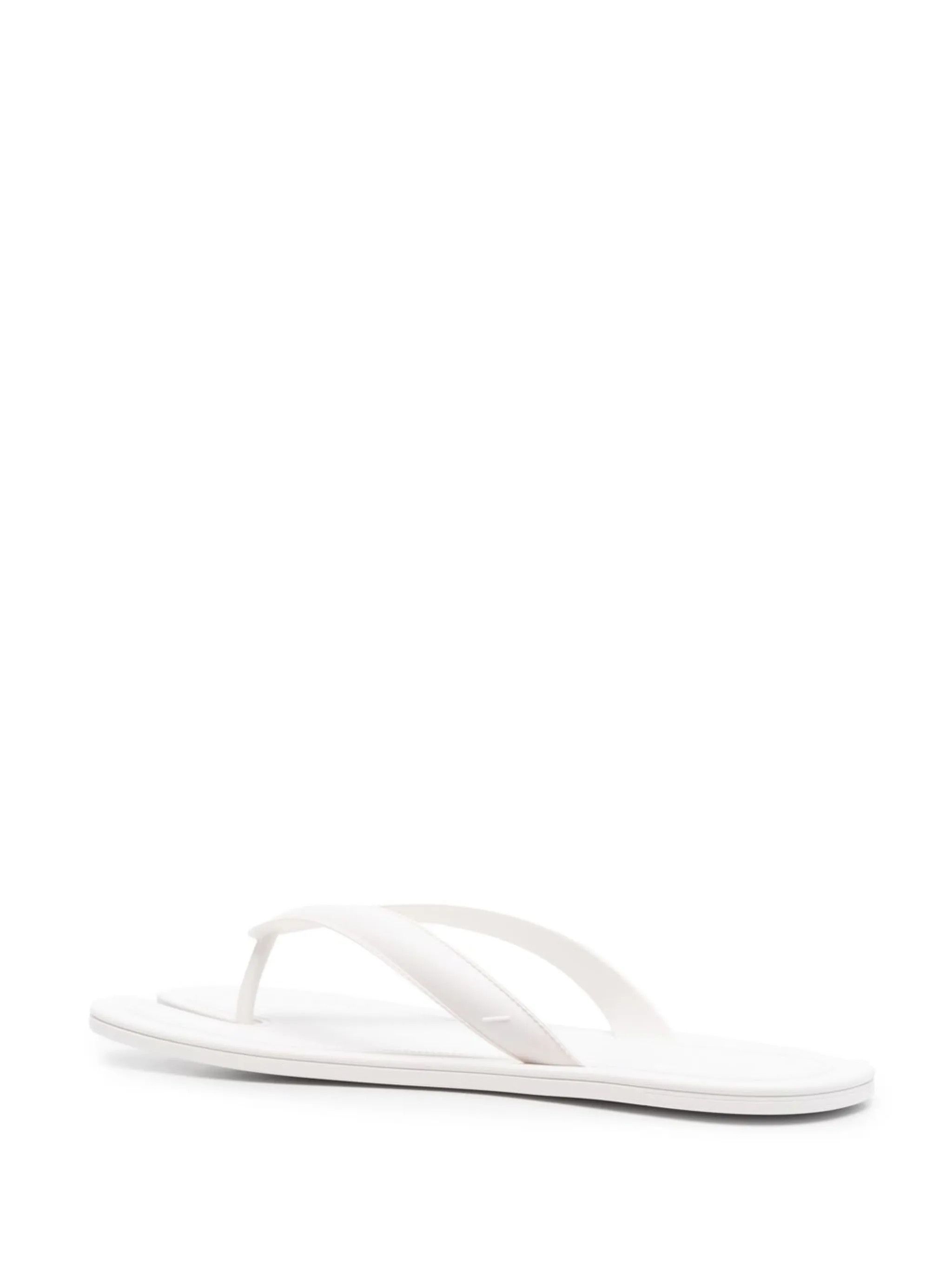 Maison Margiela o1w1db10725 Thong-strap Slip-on Slides in White Size US 7 / EU 40 - 3 Thumbnail