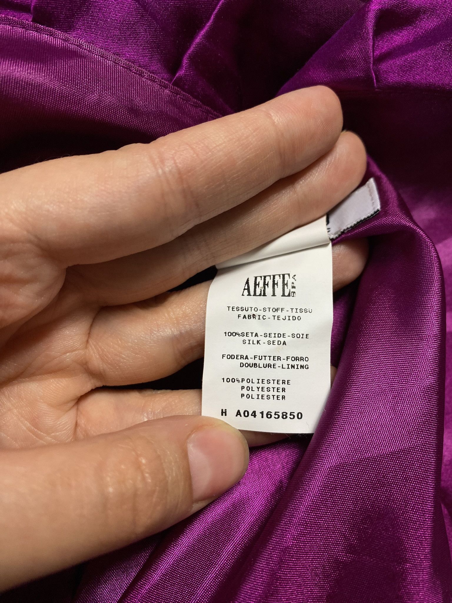 Moschino × Vintage Moschino luxury premium silk purple dress Size M / US 6-8 / IT 42-44 - 6 Thumbnail
