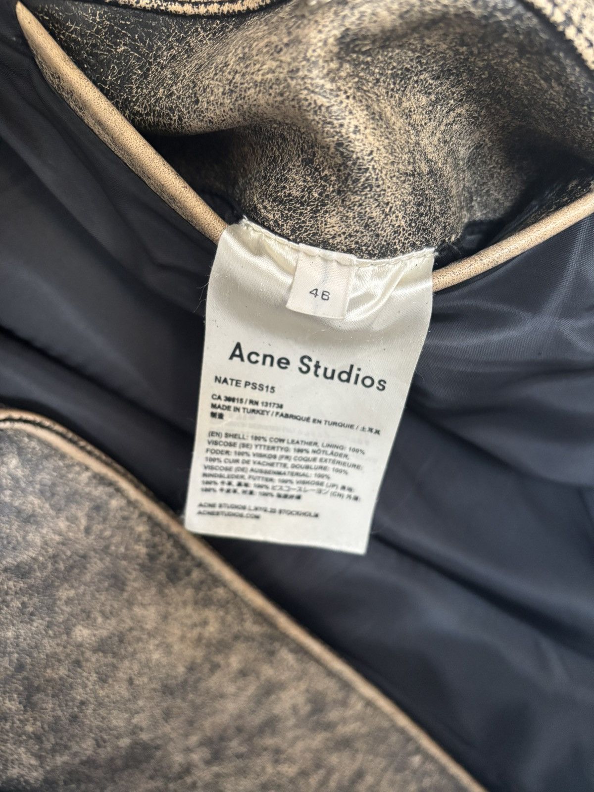 Acne Studios Perfecto Acnee Studio rare Size US M / EU 48-50 / 2 - 12 Thumbnail