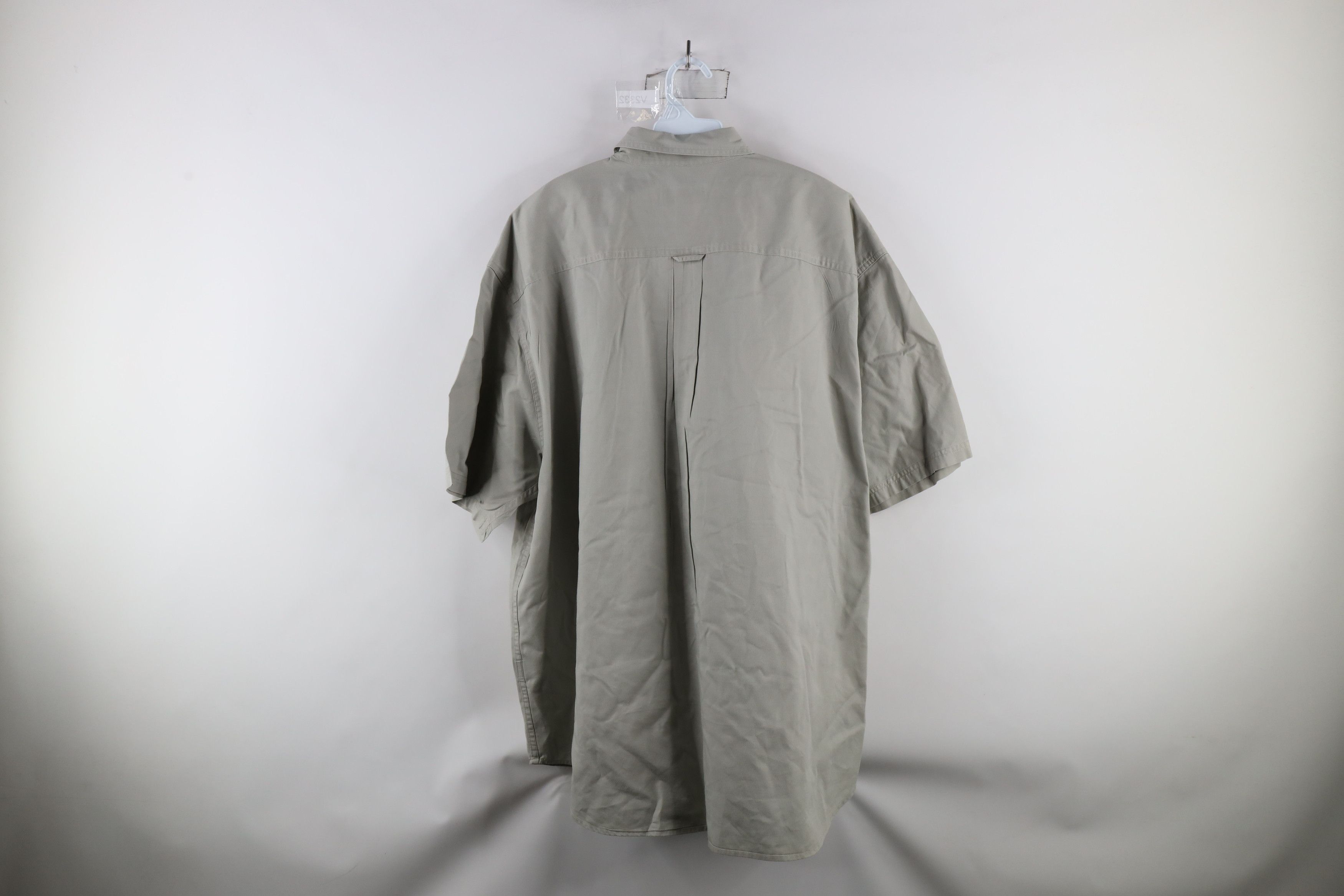 Eddie Bauer × Vintage Vintage Eddie Bauer Short Sleeve Collared Button Down Shirt Size US XXL / EU 58 / 5 - 9 Thumbnail