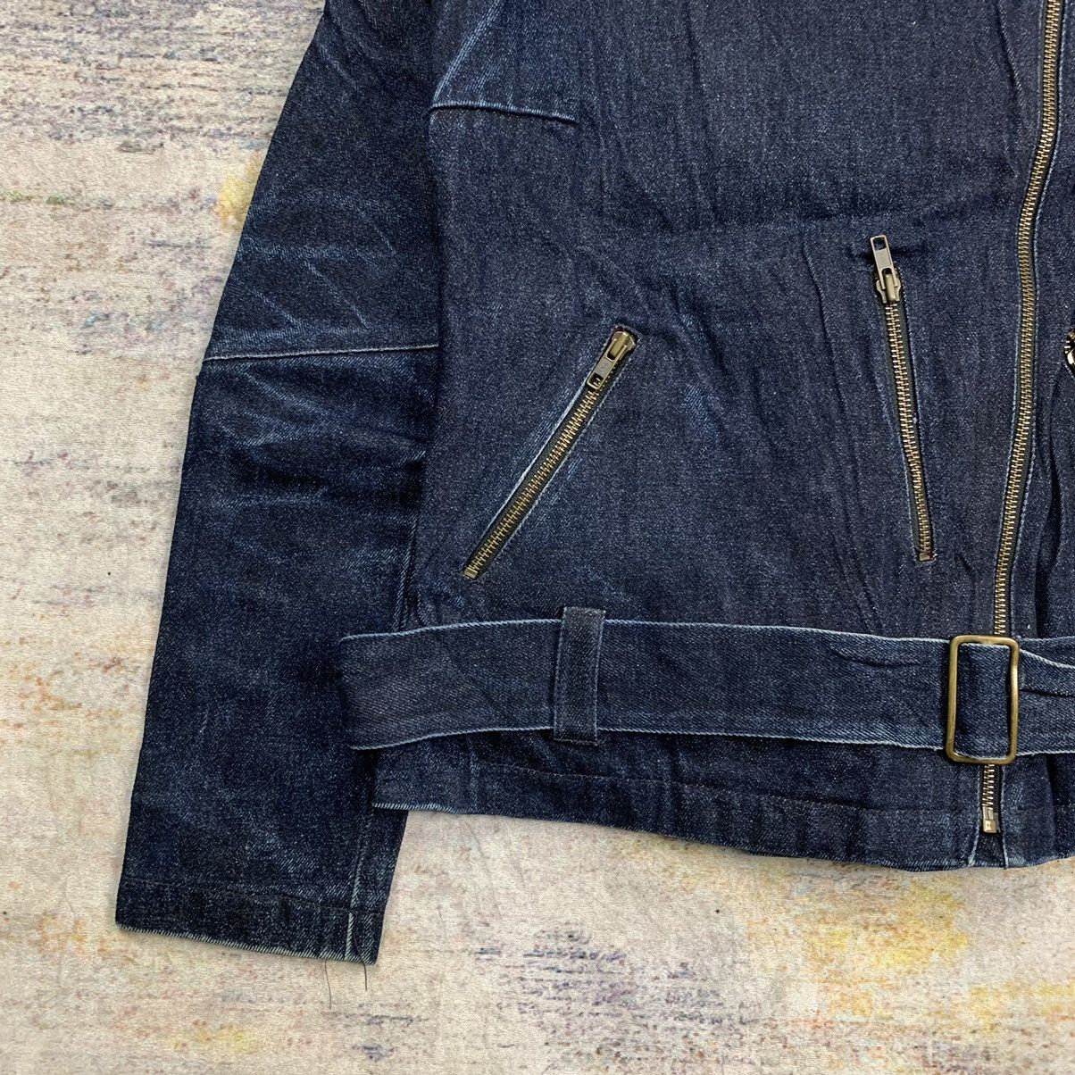 Japanese Brand × Vivienne Tam Vintage Viviene tam phoenix patches bikers denim jacket Size XS / US 0-2 / IT 36-38 - 5 Thumbnail