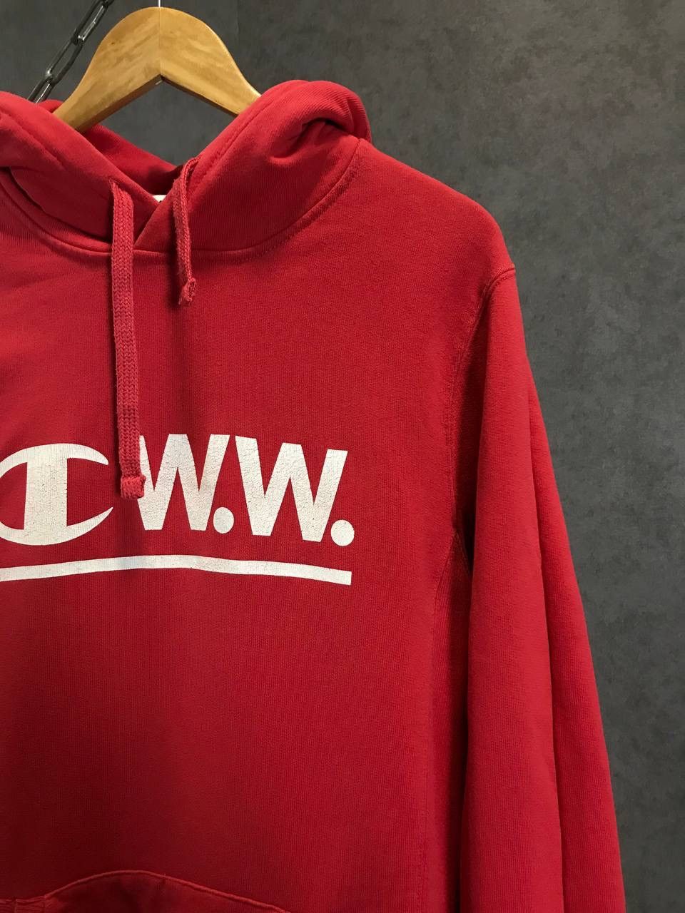 Wood Wood Wood Wood x Champion big center logo hoodie Size US M / EU 48-50 / 2 - 2 Thumbnail
