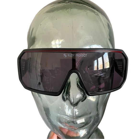 Vintage Rudy Project Cycling Shield Visor Sunglasses - Italy 🇮🇹 Size ONE SIZE - 7 Thumbnail