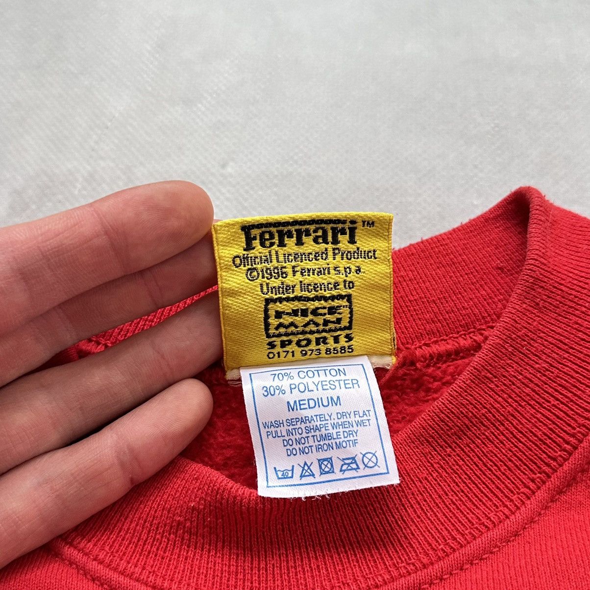 Ferrari 1996s Ferrari Formula 1 Racing Michael Schumacher Sweatshirt Size US M / EU 48-50 / 2 - 7 Thumbnail
