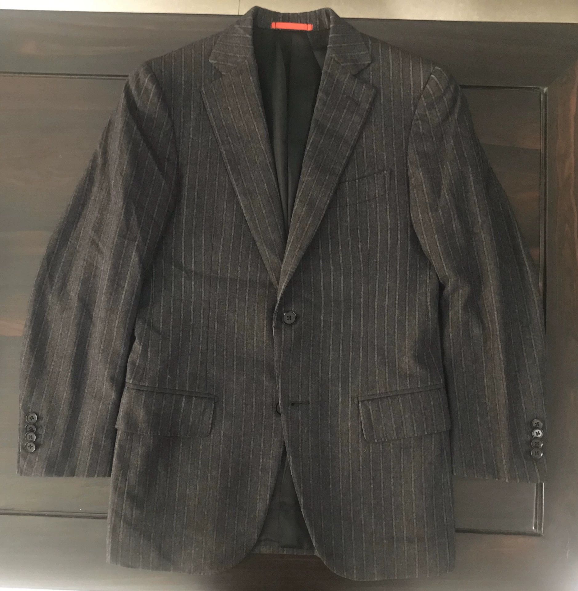 Issey Miyake italian wool cashmere men's suit jacket Size US M / EU 48-50 / 2 - 1 Thumbnail
