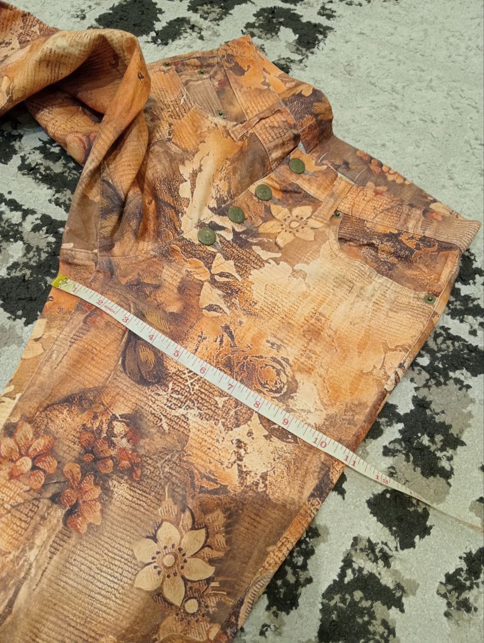 Tornado Mart Vintage Tornado Mart Japan Floral Overprint Pants Size US 29 - 16 Thumbnail