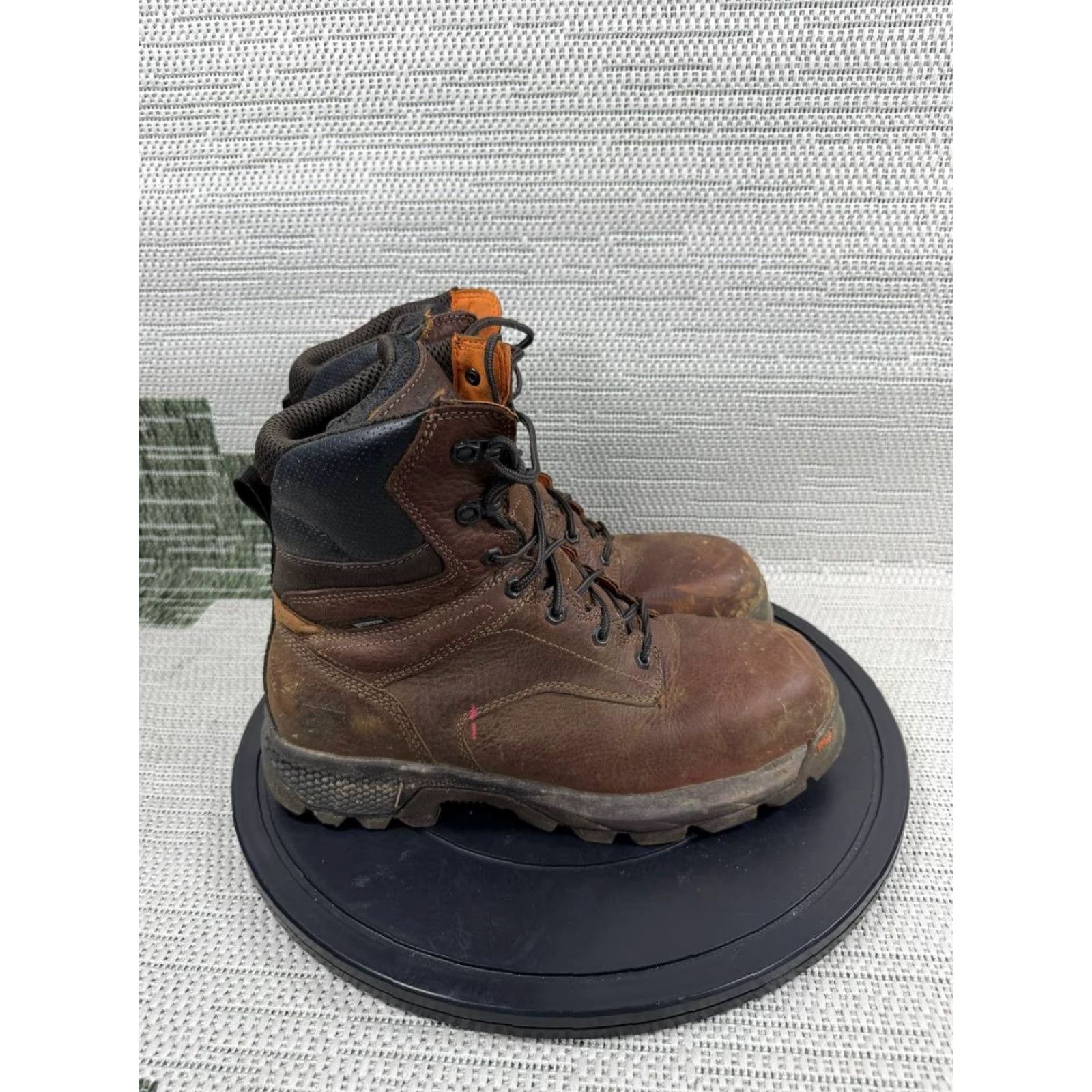 Timberland Timberland PRO Titan EV Boots Mens Size 11 XW Brown Work Boots, Leather, Composite Toe, Water Resistant, Slip Resistant, Electrical Hazard, 8" Model Size US 11 / EU 44 - 2 Thumbnail