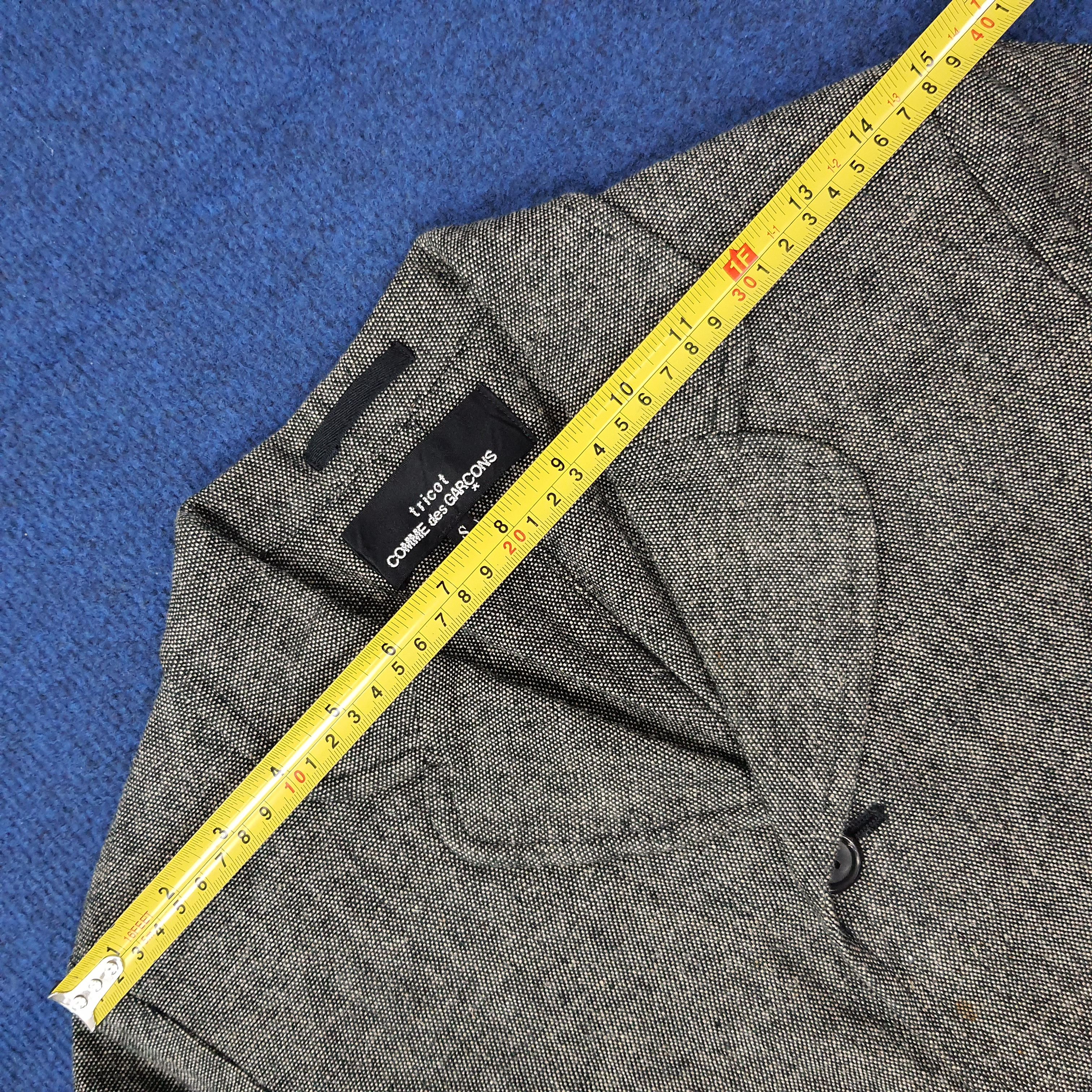 Tricot Comme des Garcons Vintage Tricot Comme des Garcons Coat Blazer C255N3 Size XS / US 0-2 / IT 36-38 - 9 Thumbnail