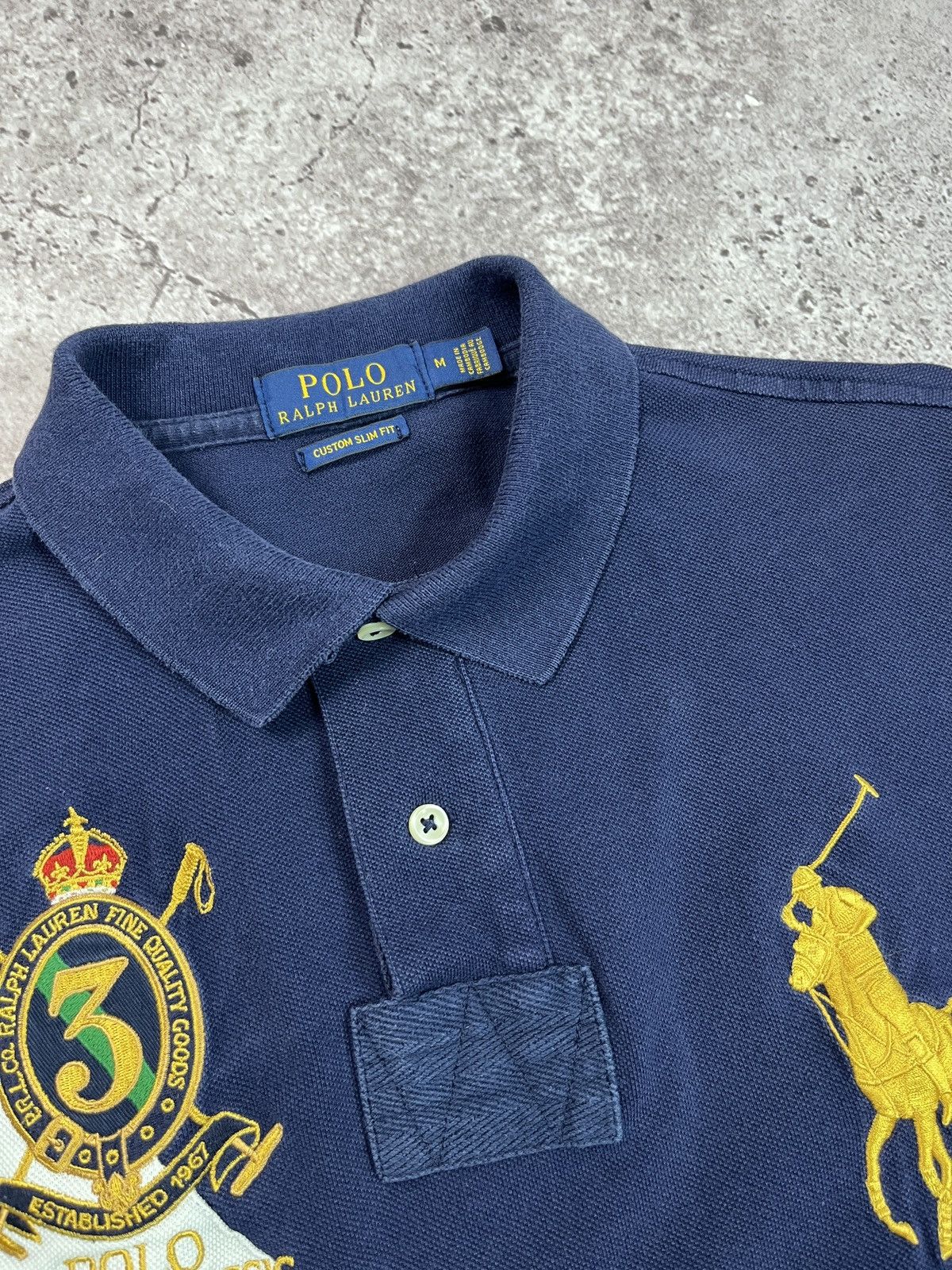 Polo Ralph Lauren PRL Chief Keef Summer Classic Rugby Jersey Polo Shirt Size US M / EU 48-50 / 2 - 6 Thumbnail